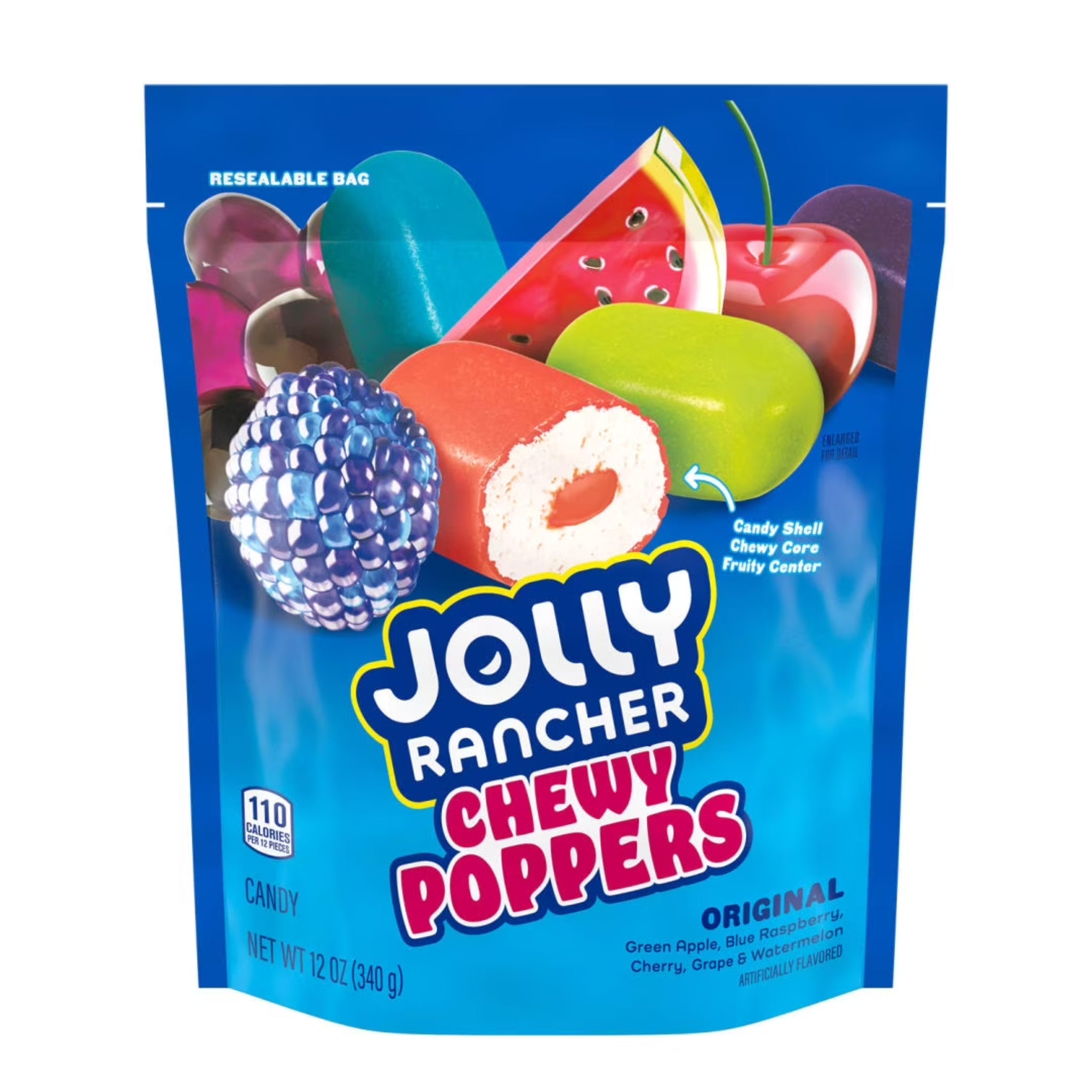 Jolly Rancher Chewy Poppers 12 oz Bag