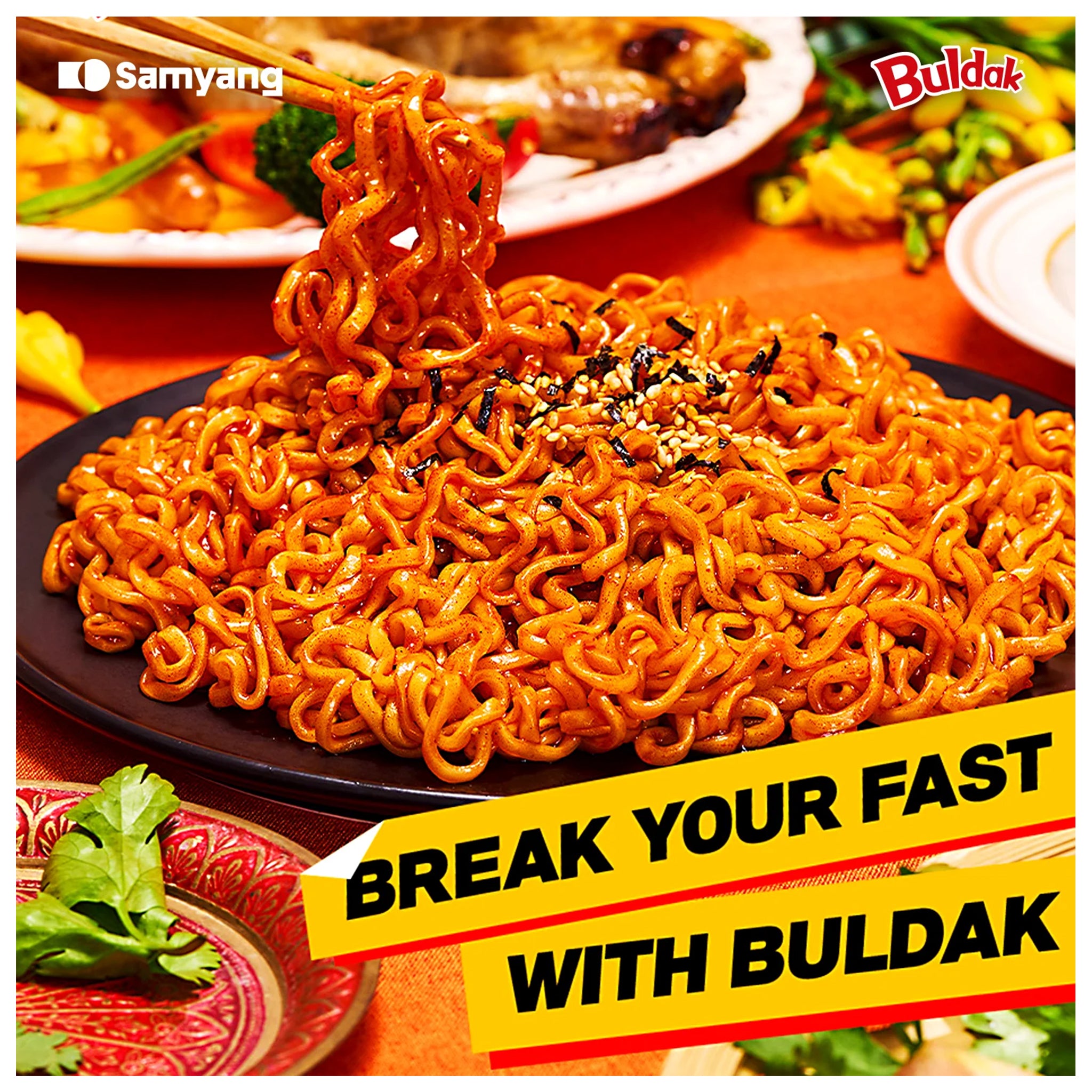 Samyang 2X Spicy Hot Chicken Flavor Ramen – 5-Pack (24.7 oz)