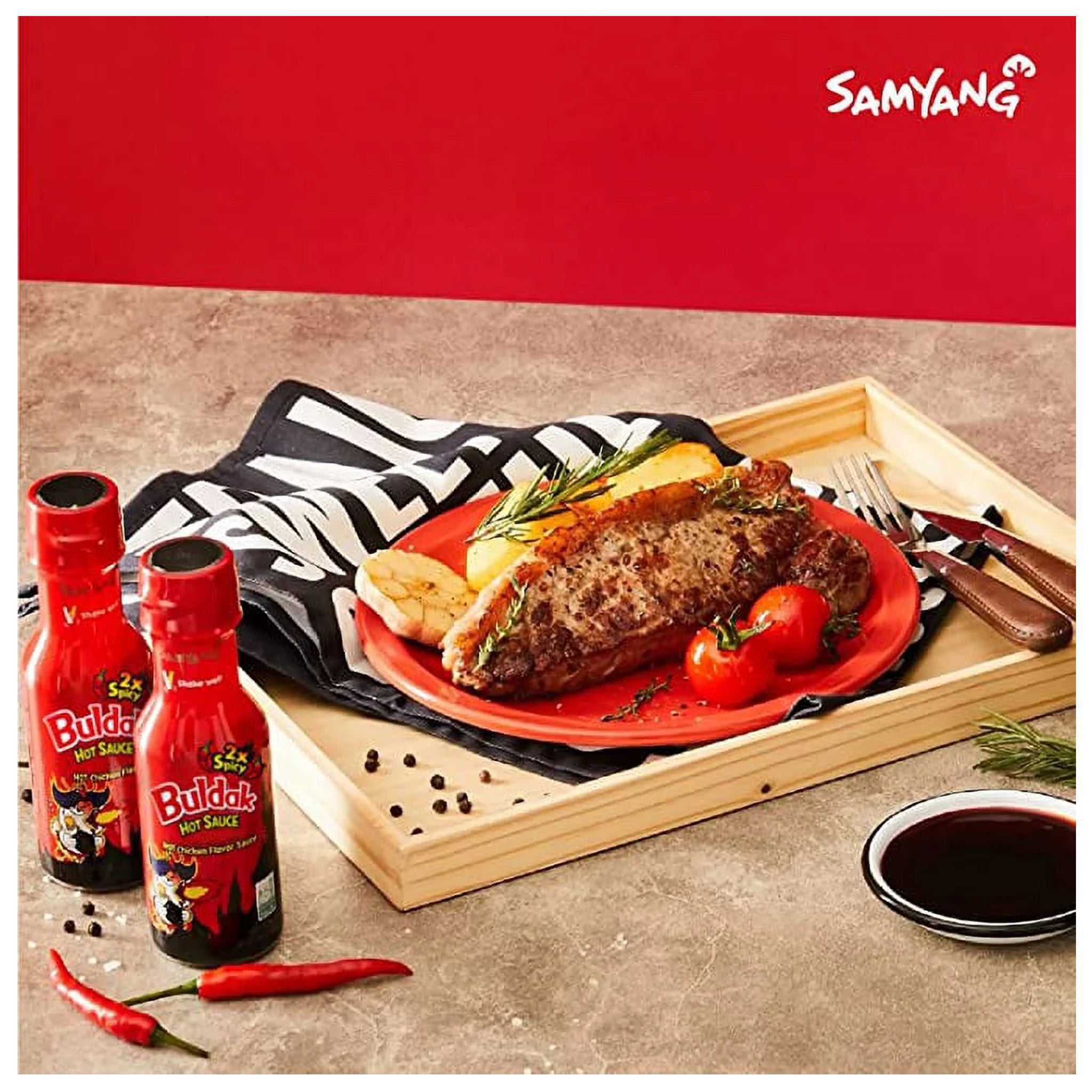 Samyang 2X Spicy Hot Chicken Buldak Sauce – 200g