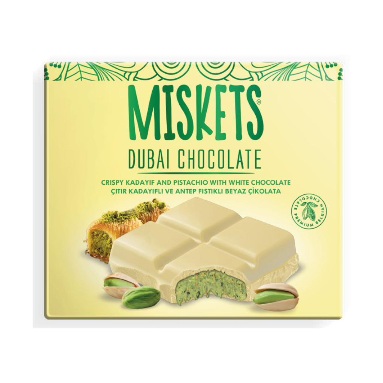 Dubai Chocolate with Roasted Pastry & Pistachios