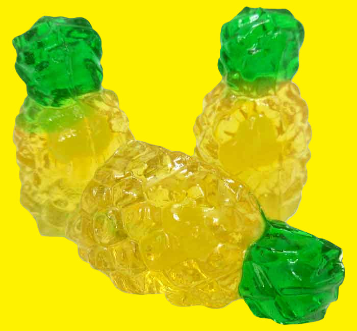🍍💥 4D Gummy Pineapple Bursts – Fruity Explosion