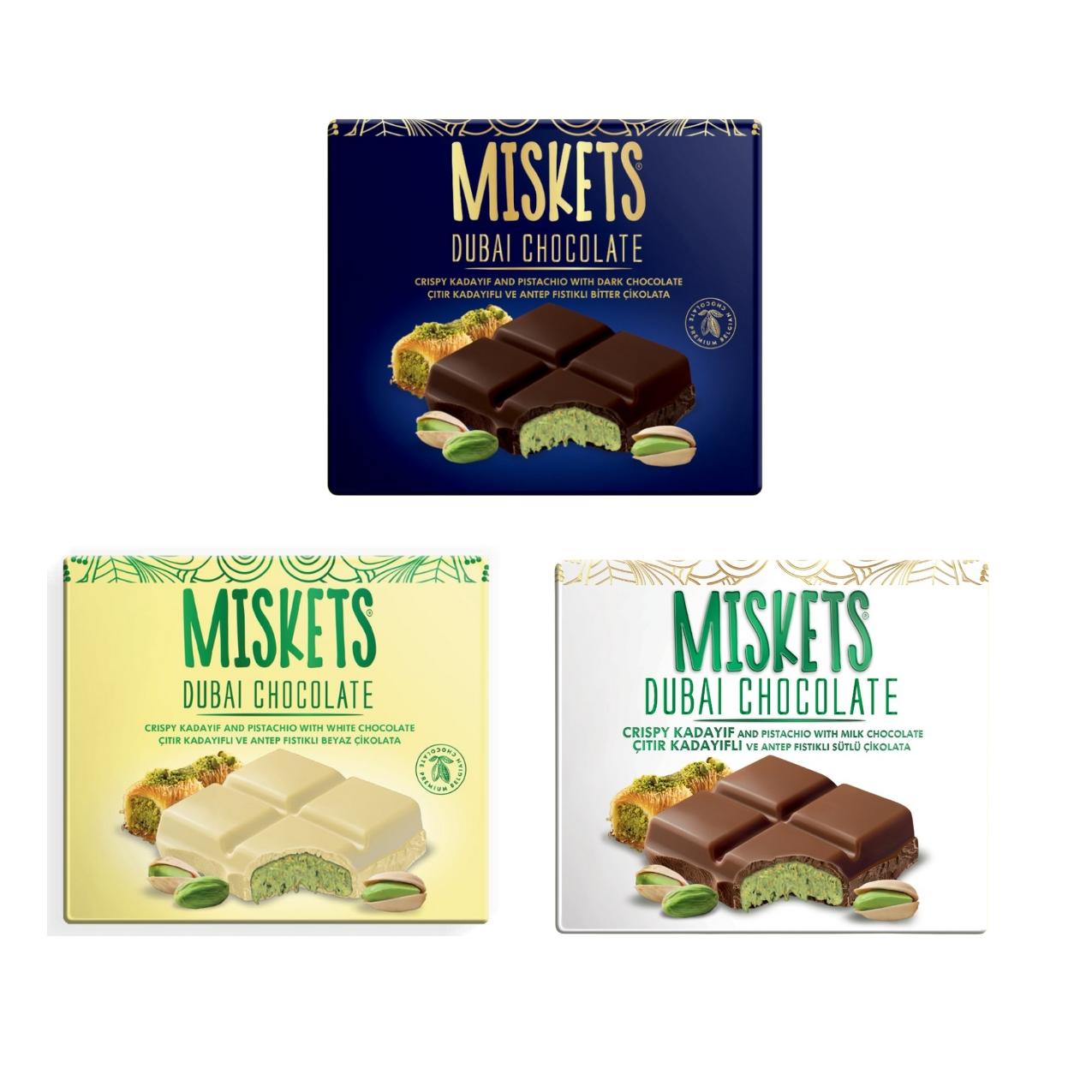 Dubai Chocolate with Roasted Pastry & Pistachios