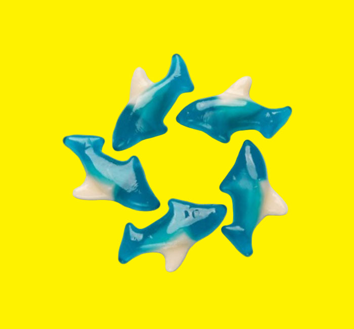 🦈💙 Albanese Gummi Blue Sharks – Ocean of Flavor 🌊 - 5lbs