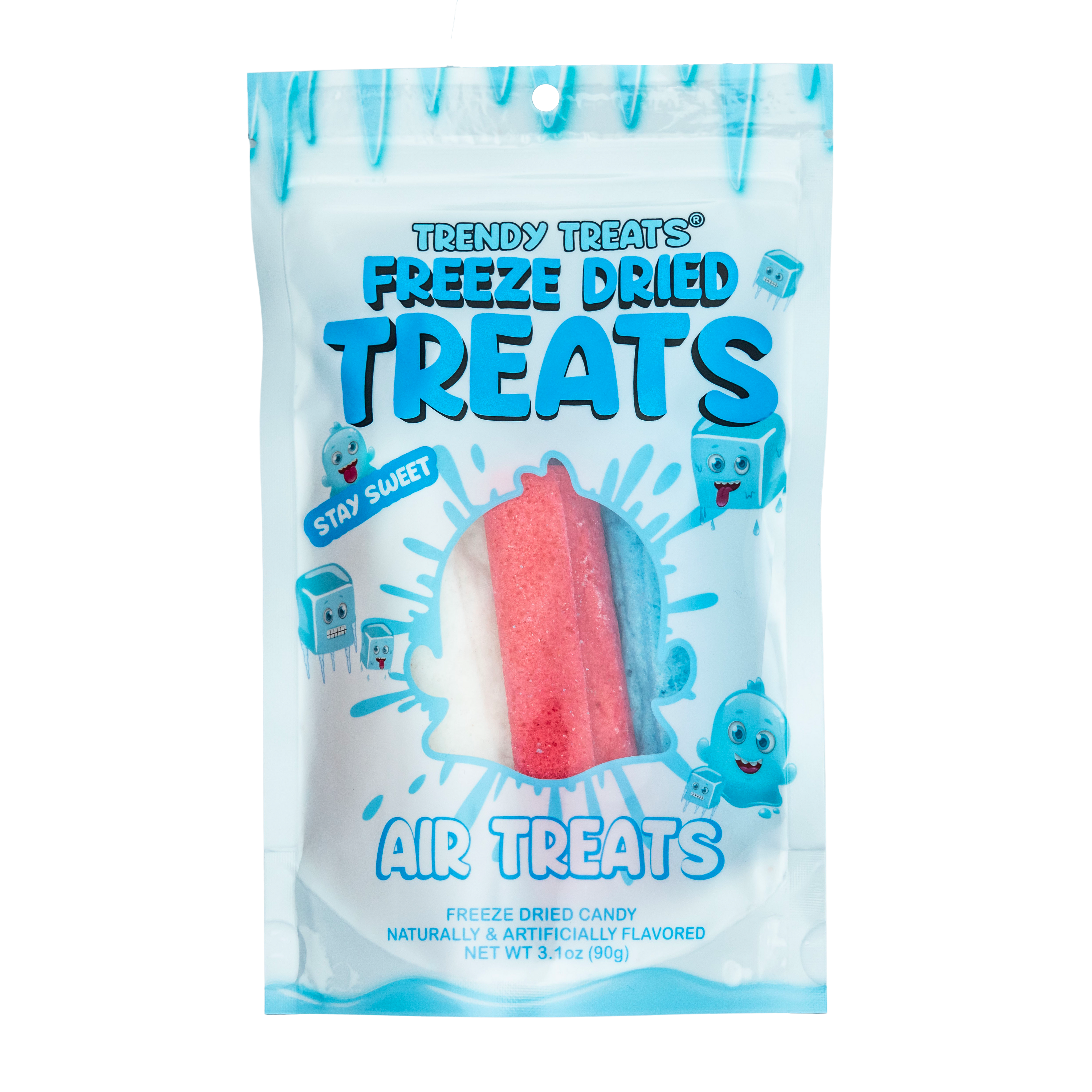 Trendy Treats AirTreats Freeze Dried Crunchy Candy, Multiflavor