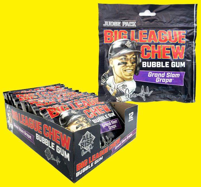 BIG LEAGUE CHEW – PEG BAG ASSORTED FLAVORS