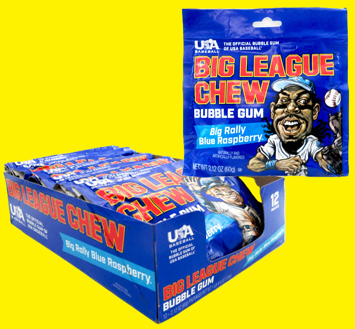 BIG LEAGUE CHEW – PEG BAG ASSORTED FLAVORS