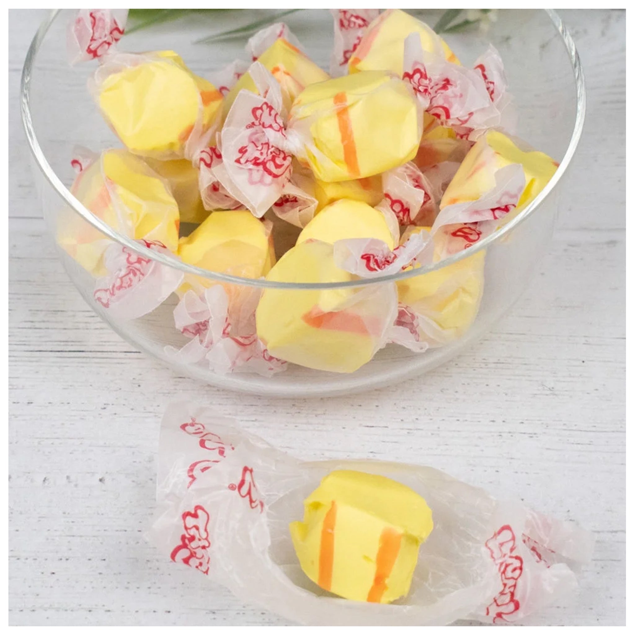Taffy Town Banana Salt Water Taffy – 2.5 lb Bag