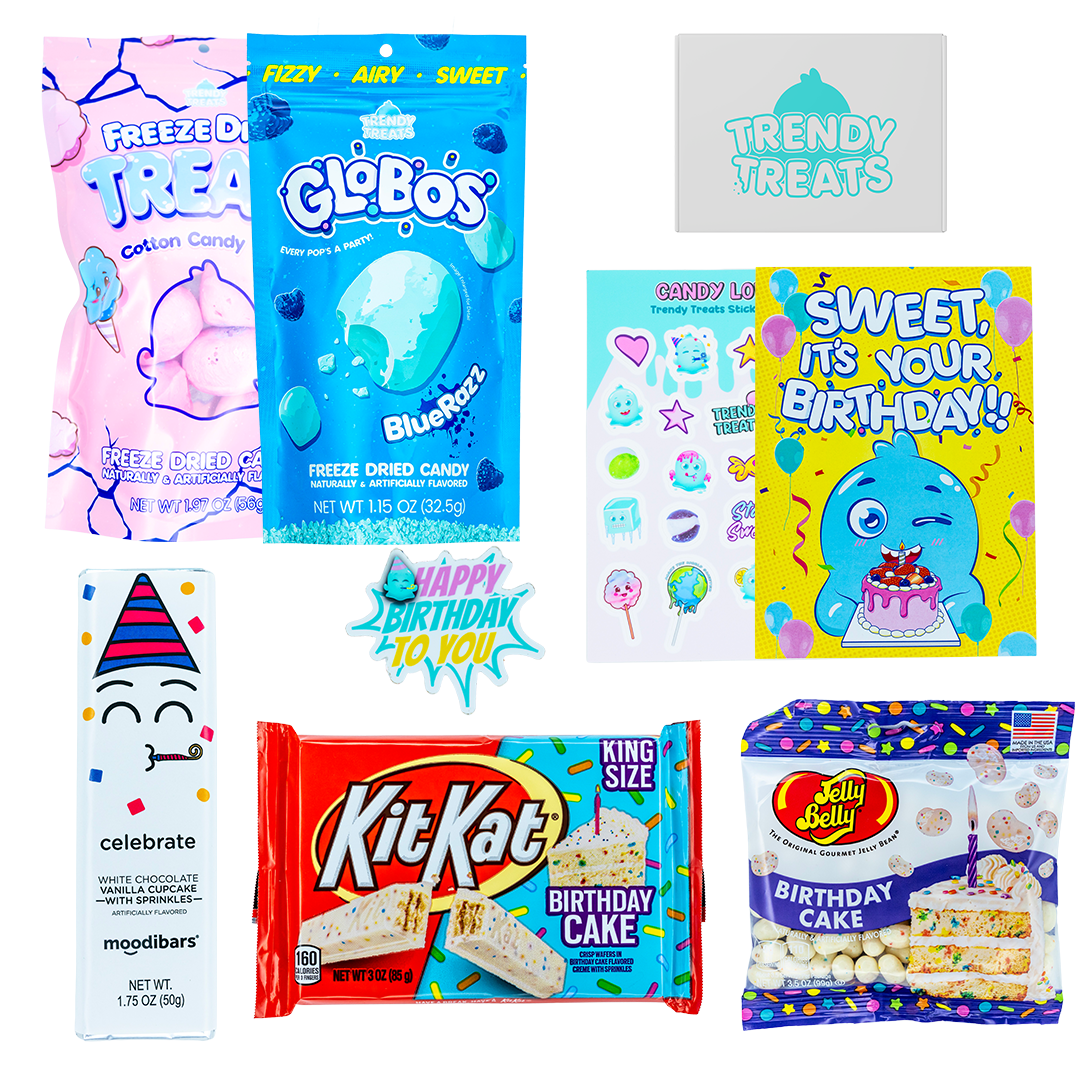 Trendy Treats Candy Birthday Box