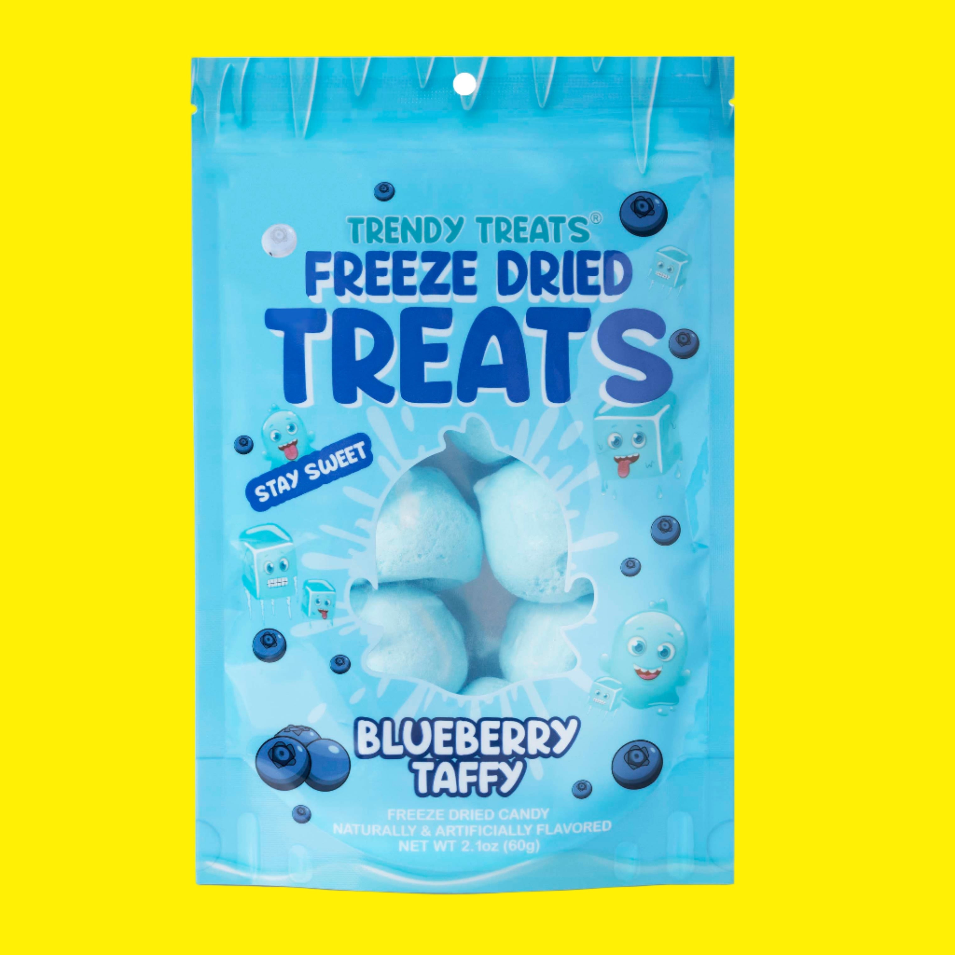 Freeze Dried Taffy Blueberry Flavored