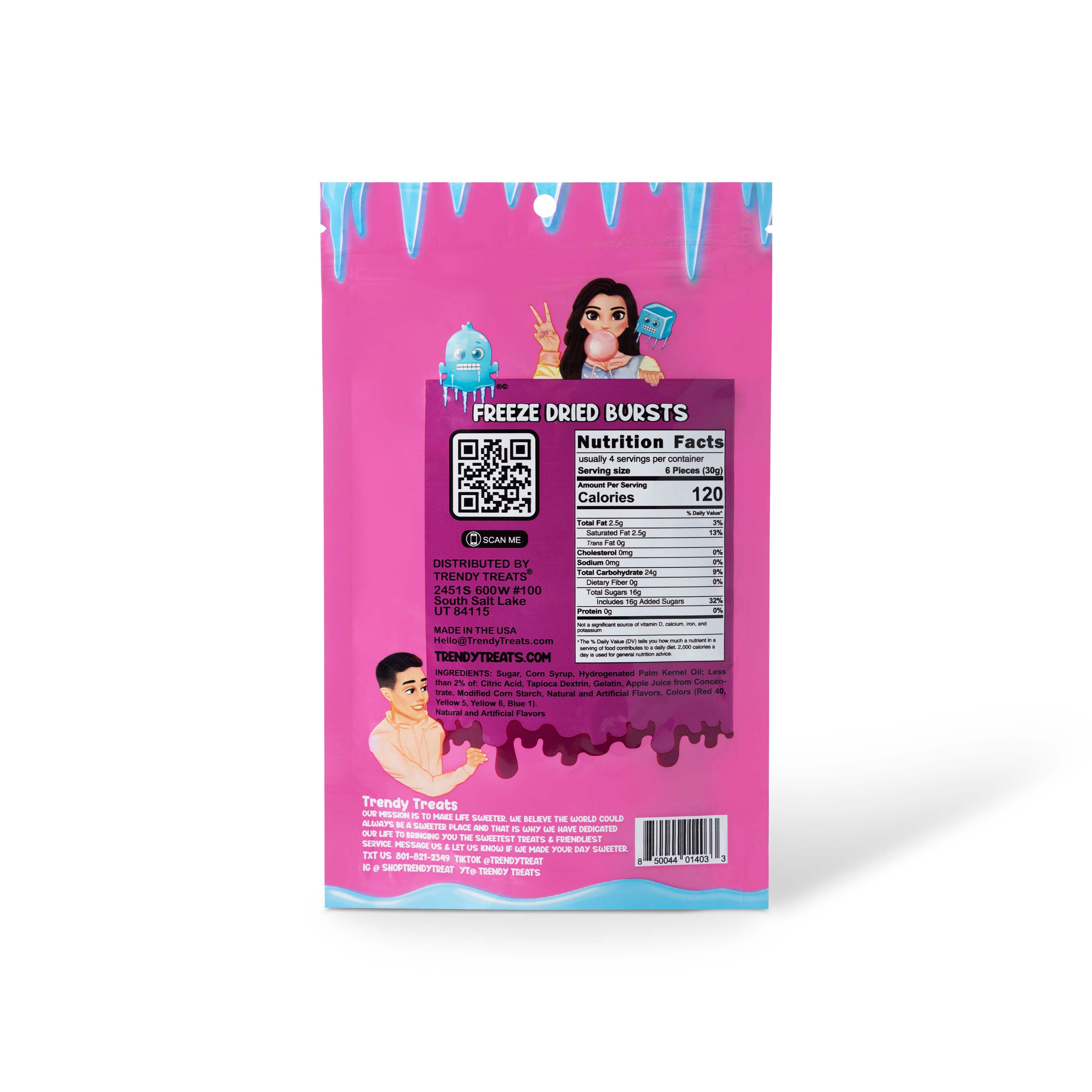 Freeze Dried Bursts