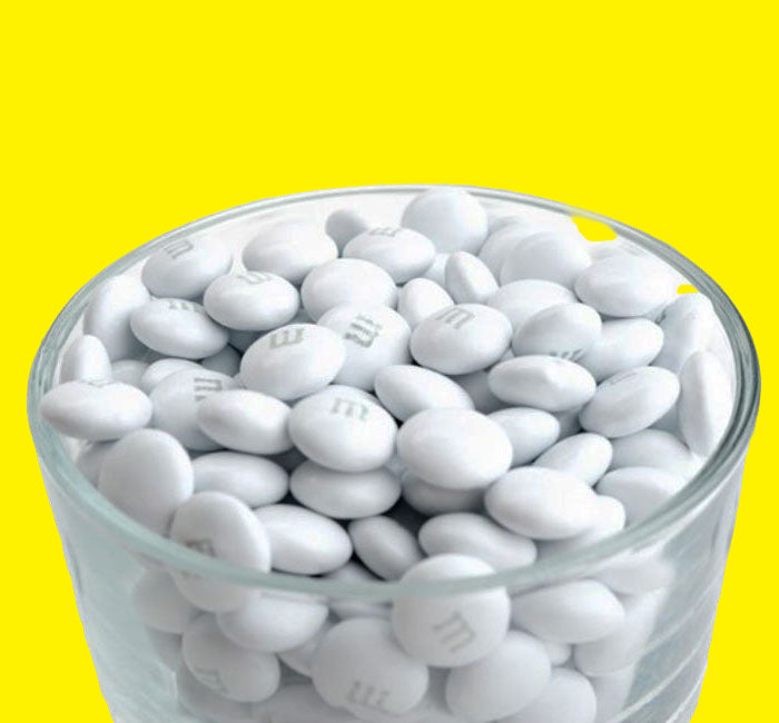 Colorworks Bulk M&M - Dark Green, White & Red - 10lbs