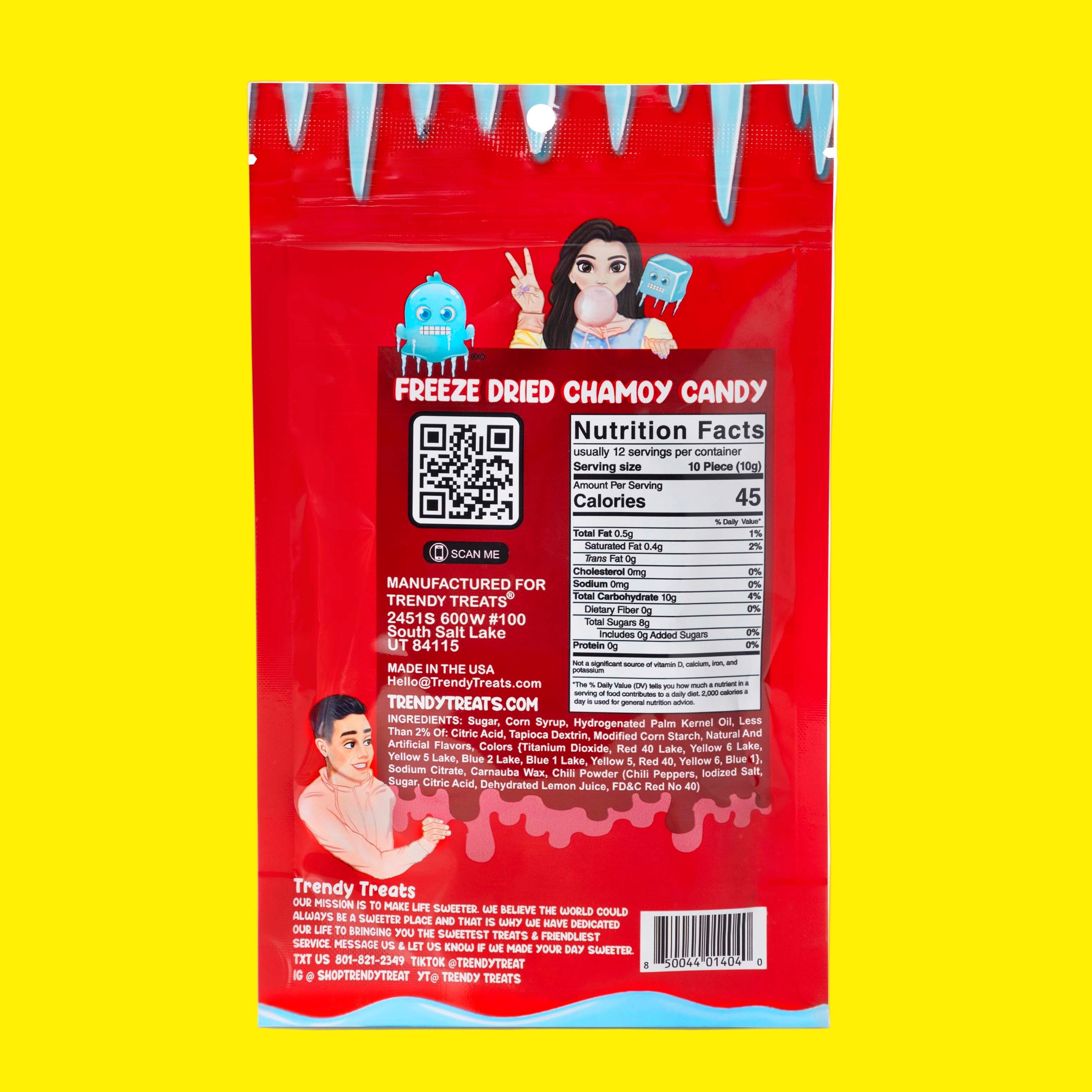 Trendy Treats Rainbow Candy Freeze Dried Chamoy Flavor