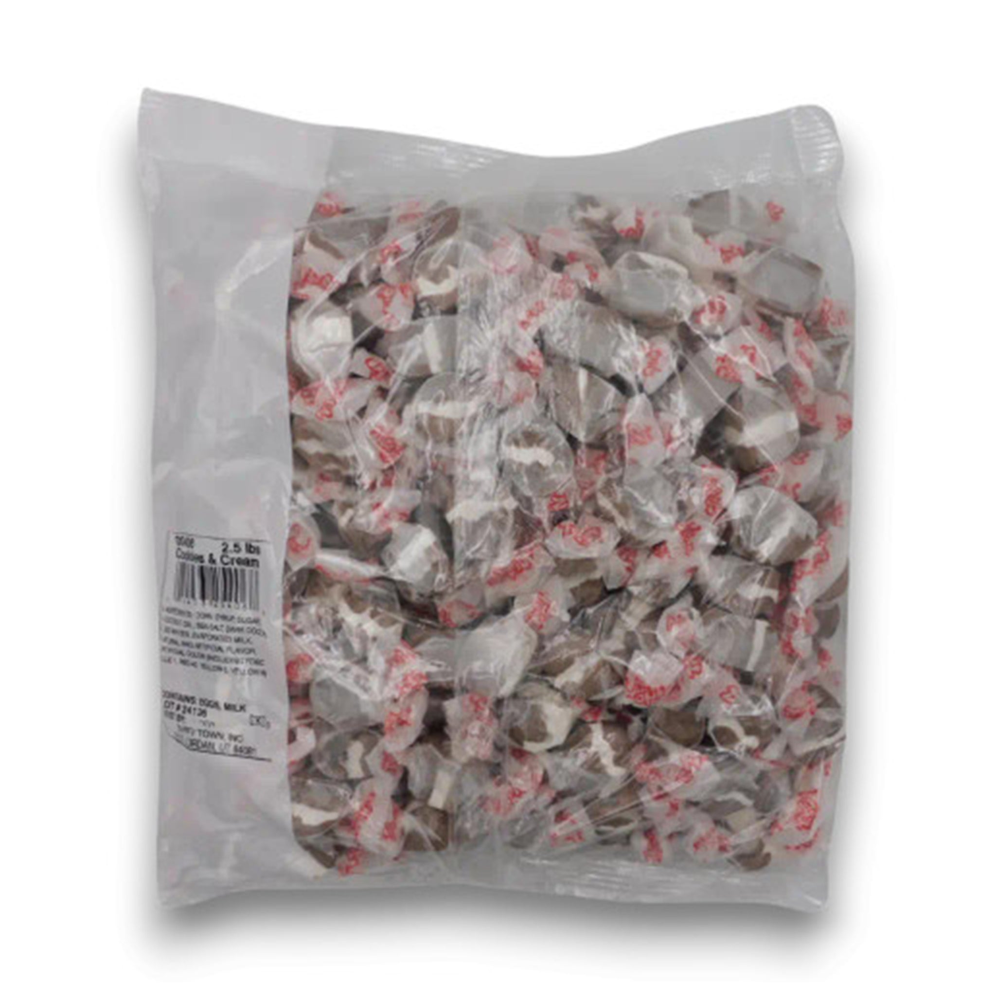 Taffy Town Cookies & Cream Salt Water Taffy – 2.5 lb Bag