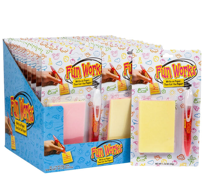 ✏️🍬 Fun Factory Write & Eat Paper Candy – Creative & Delicious!
