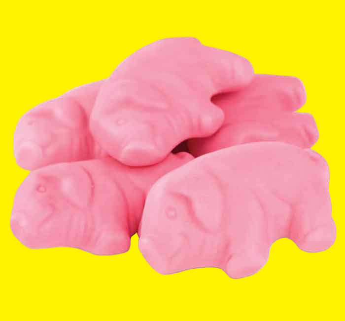 🐷 Gustafs Gummi Pink Pigs – Bulk 6.6lbs