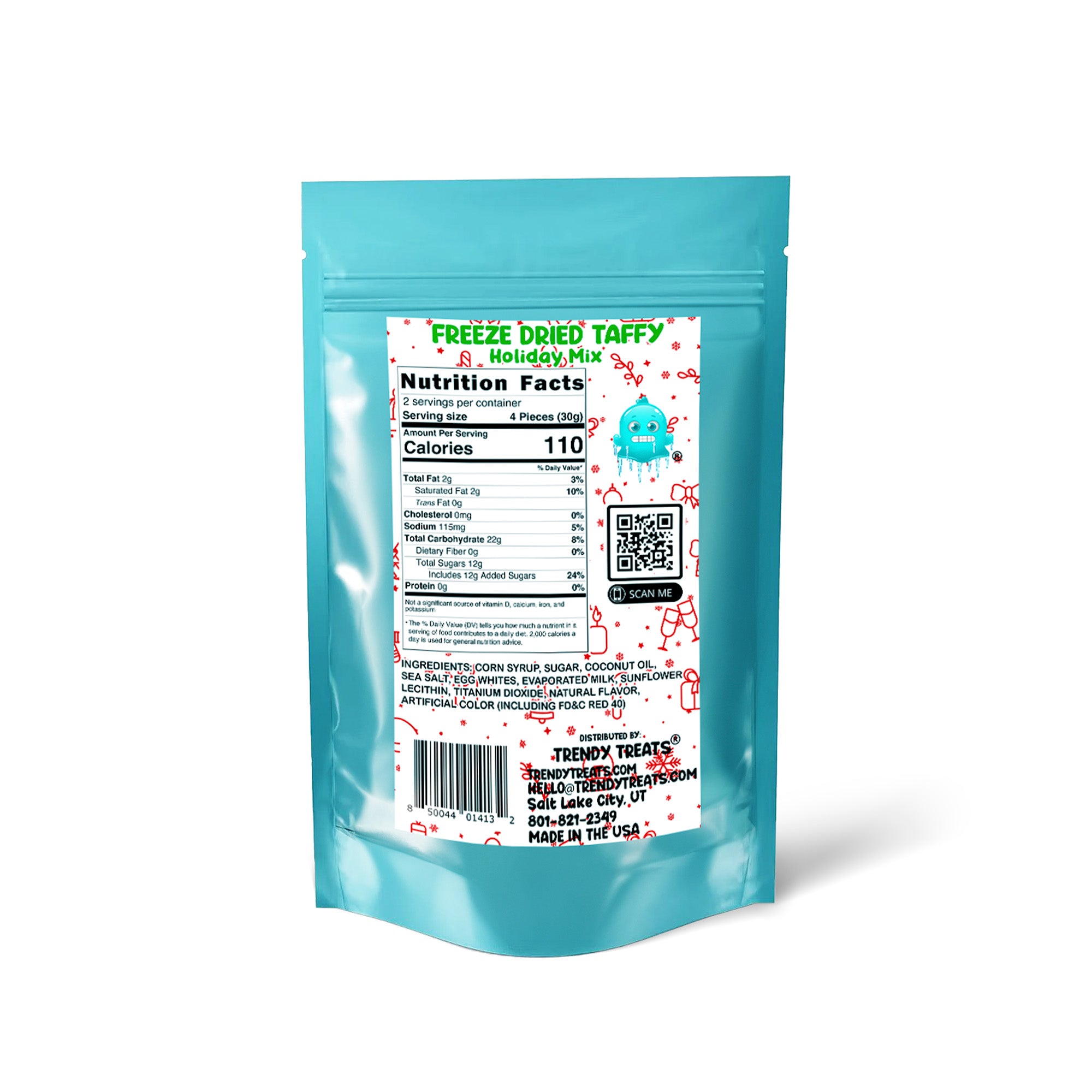 Freeze Dried Holiday Taffy