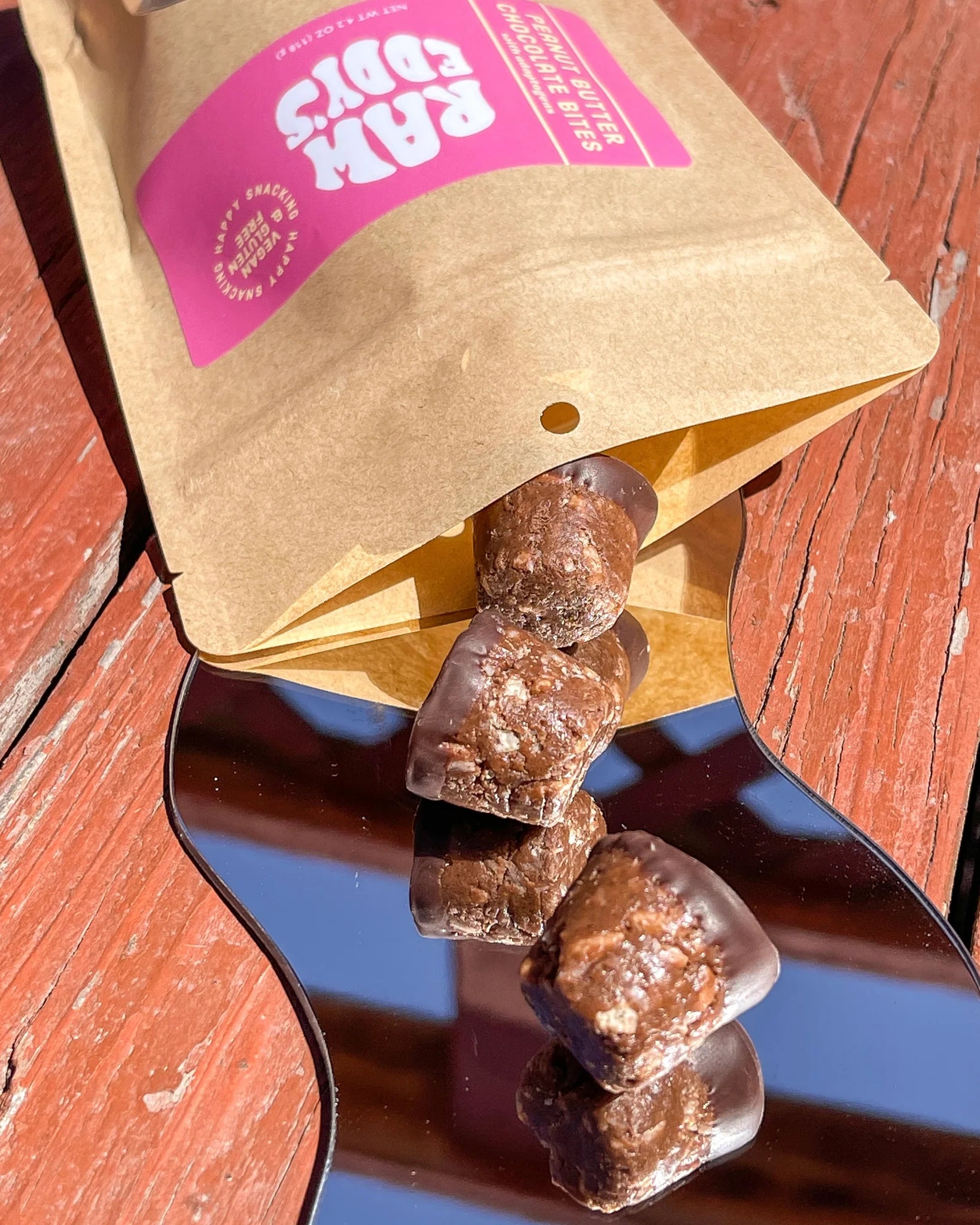 Raw Eddy's Peanut Butter Chocolate Bites-118g