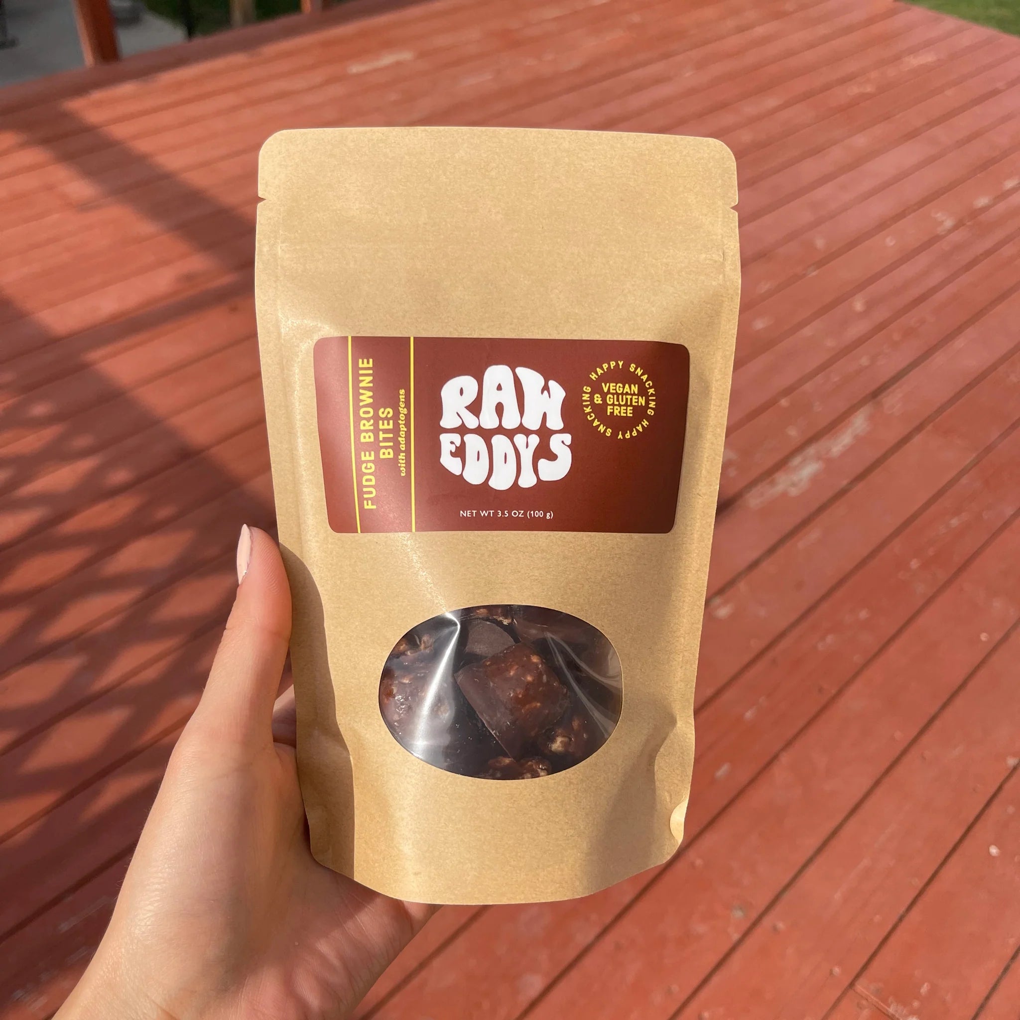 Raw Eddy's Fudge Brownie Bites-118g