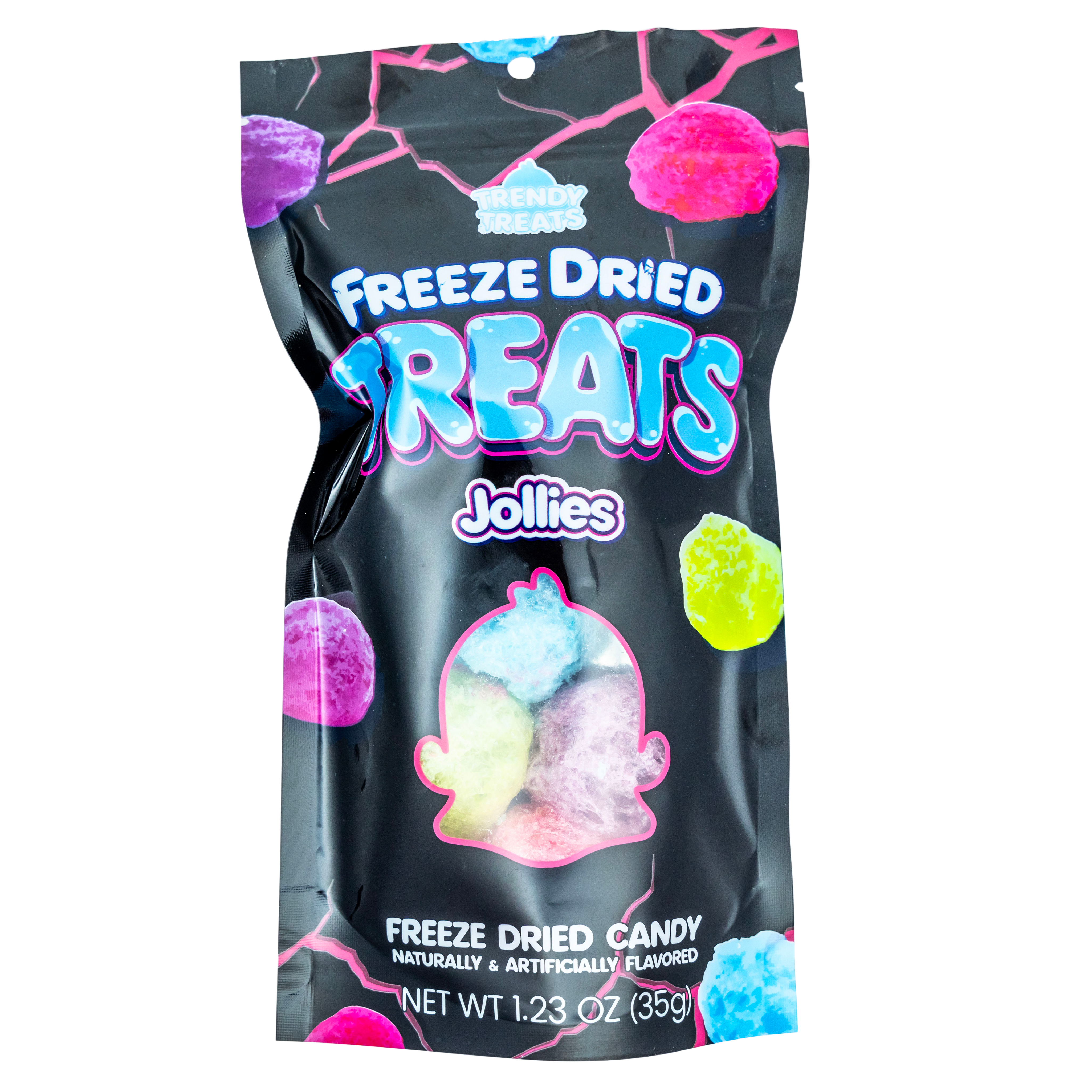 Trendy Treats Freeze Dried Jollies Fruit Flavored Candy