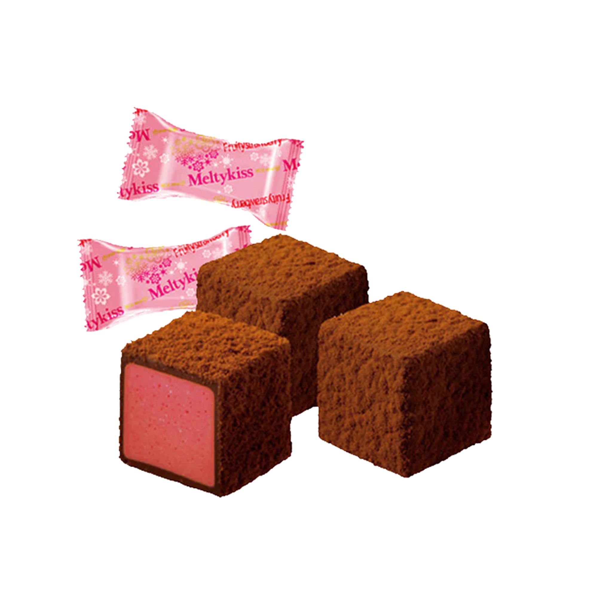Meiji Meltykiss Premium Chocolate Strawberry – 56g Box