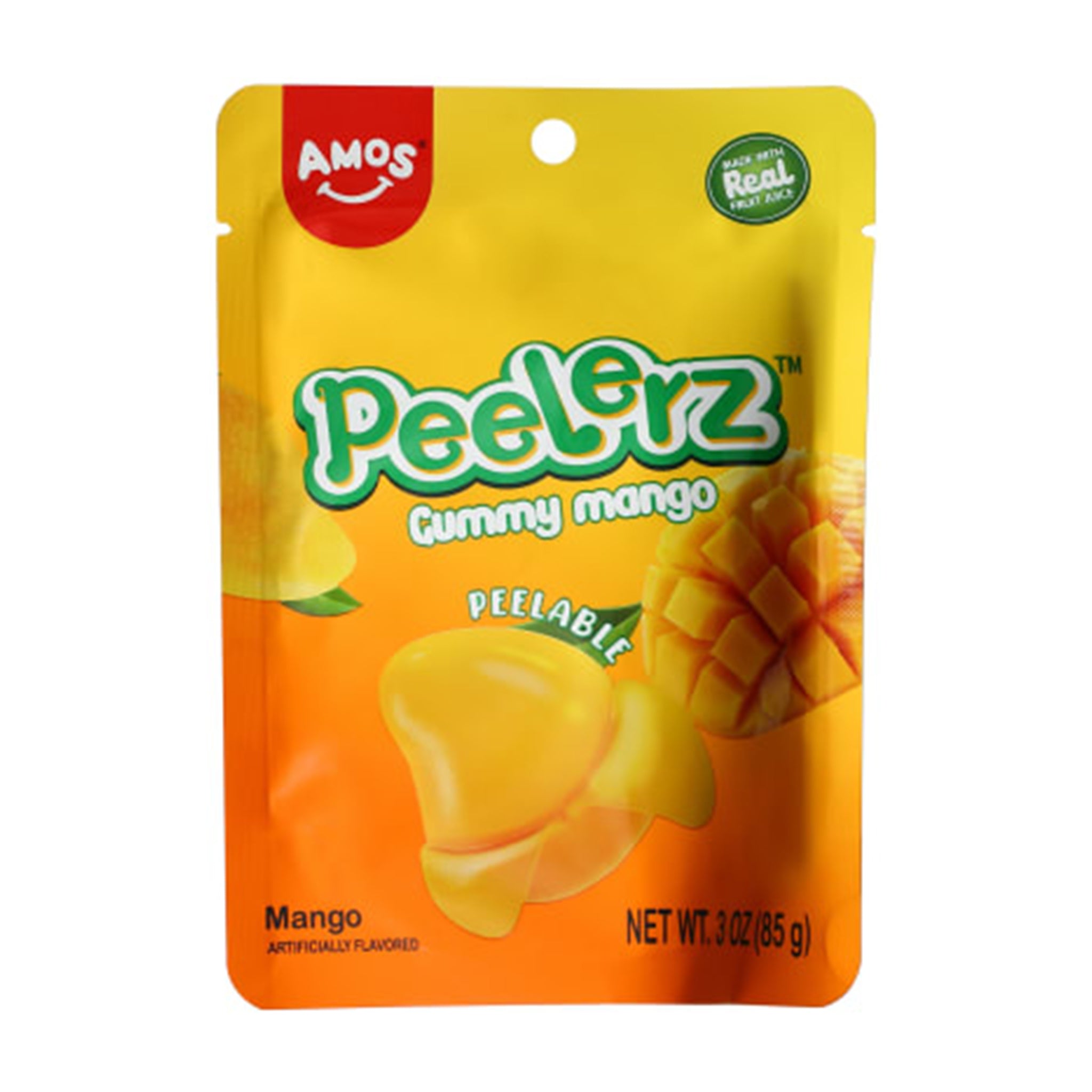 Peelerz Gummy Mango Candy – 3oz (85g) Bag