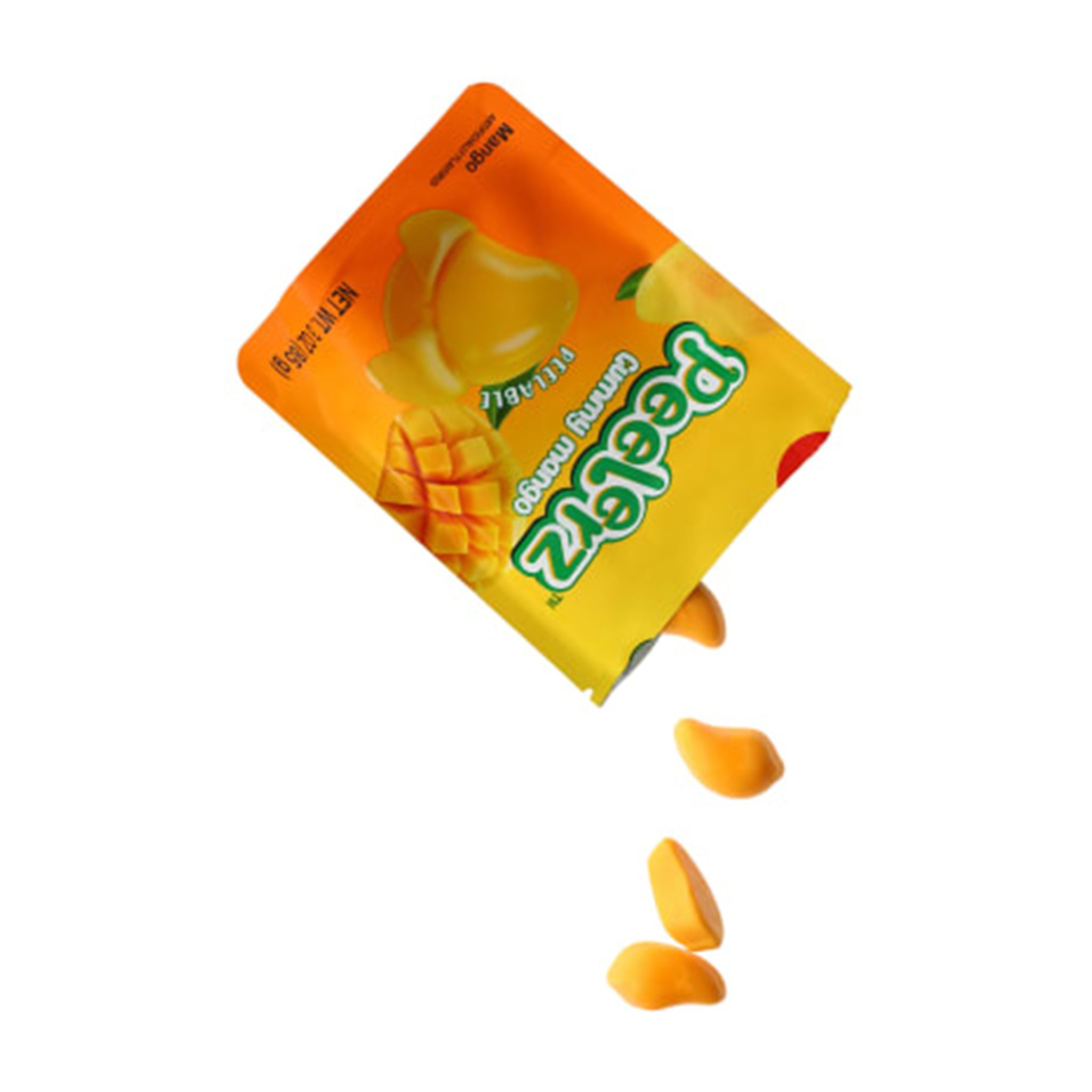 Peelerz Gummy Mango Candy – 3oz (85g) Bag