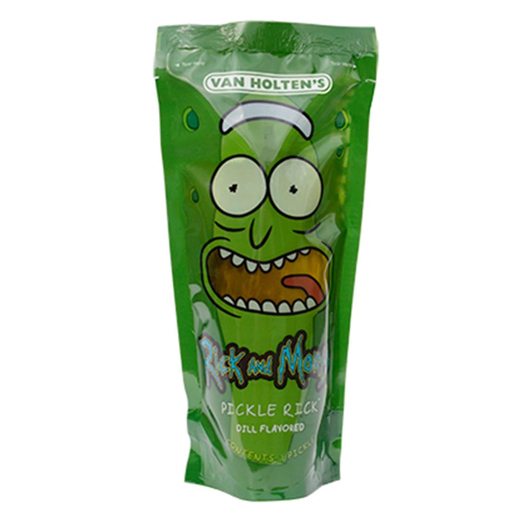 Van Holten's Rick and Morty Pickle Rick Dill Pickle-in-a-Pouch 7oz