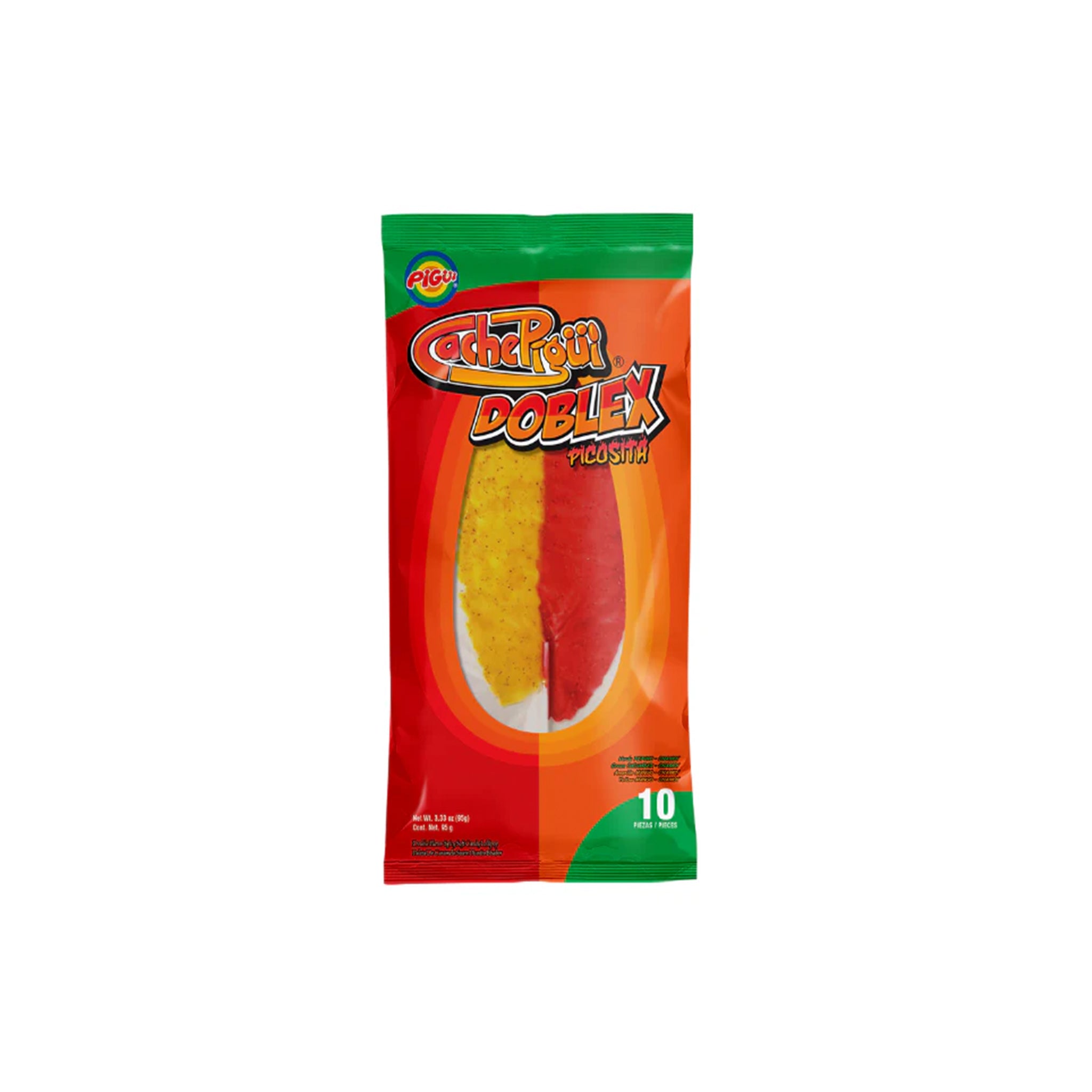 Slaps Doblex Picosita Flavor Paletas Mexican Candy (10 Lollipops)