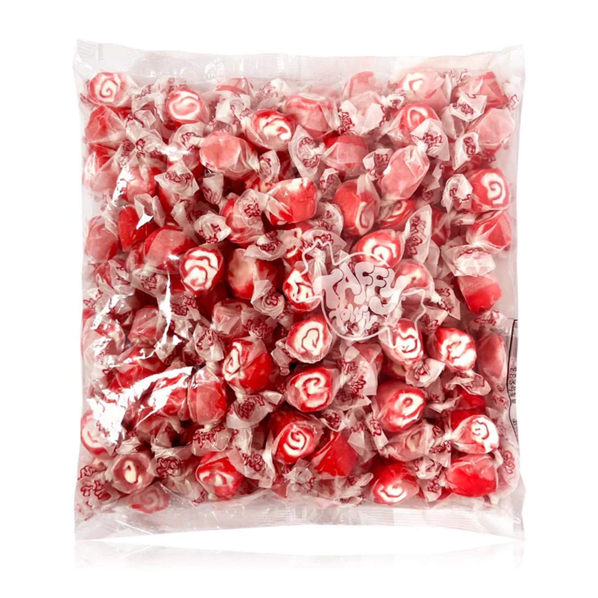 Taffy Town Red Licorice Swirls Salt Water Taffy – 2.5 lb Bag