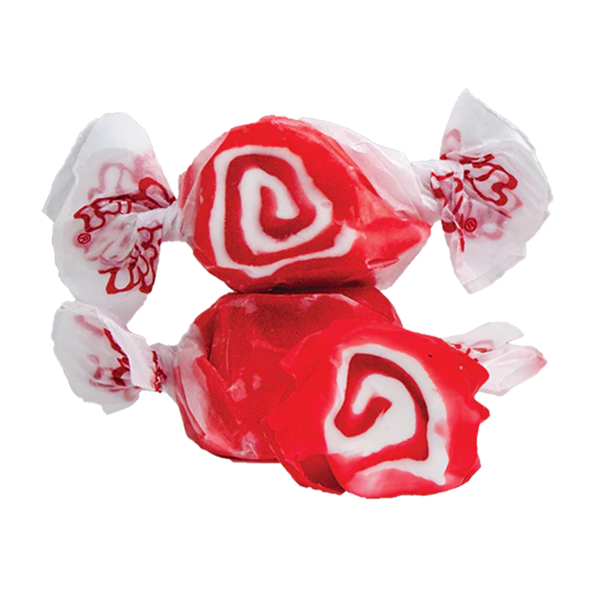 Taffy Town Red Licorice Swirls Salt Water Taffy – 2.5 lb Bag