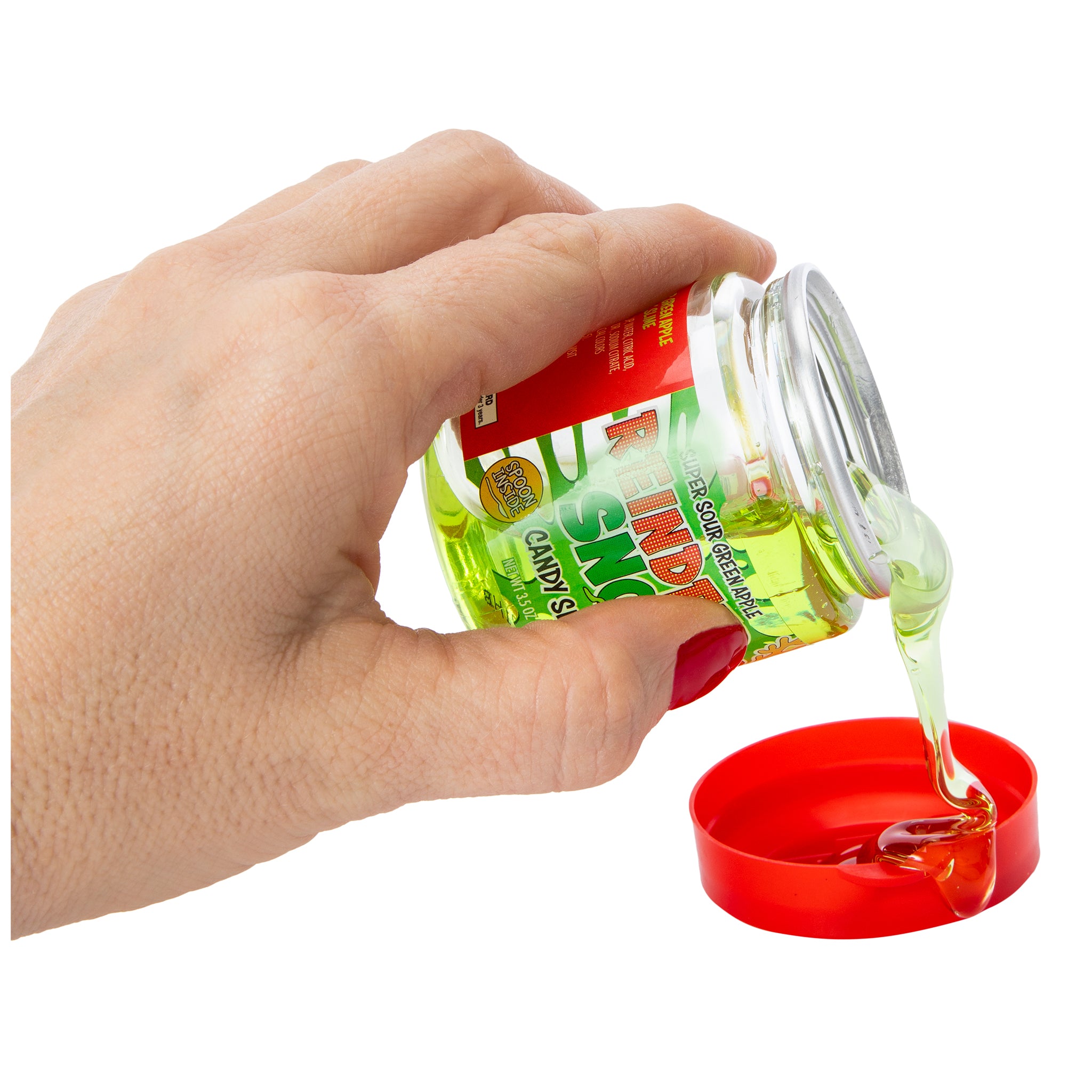 Reindeer Snot Sour Green Apple Slime – Fun & Tangy Edible Slime (3.5 oz)