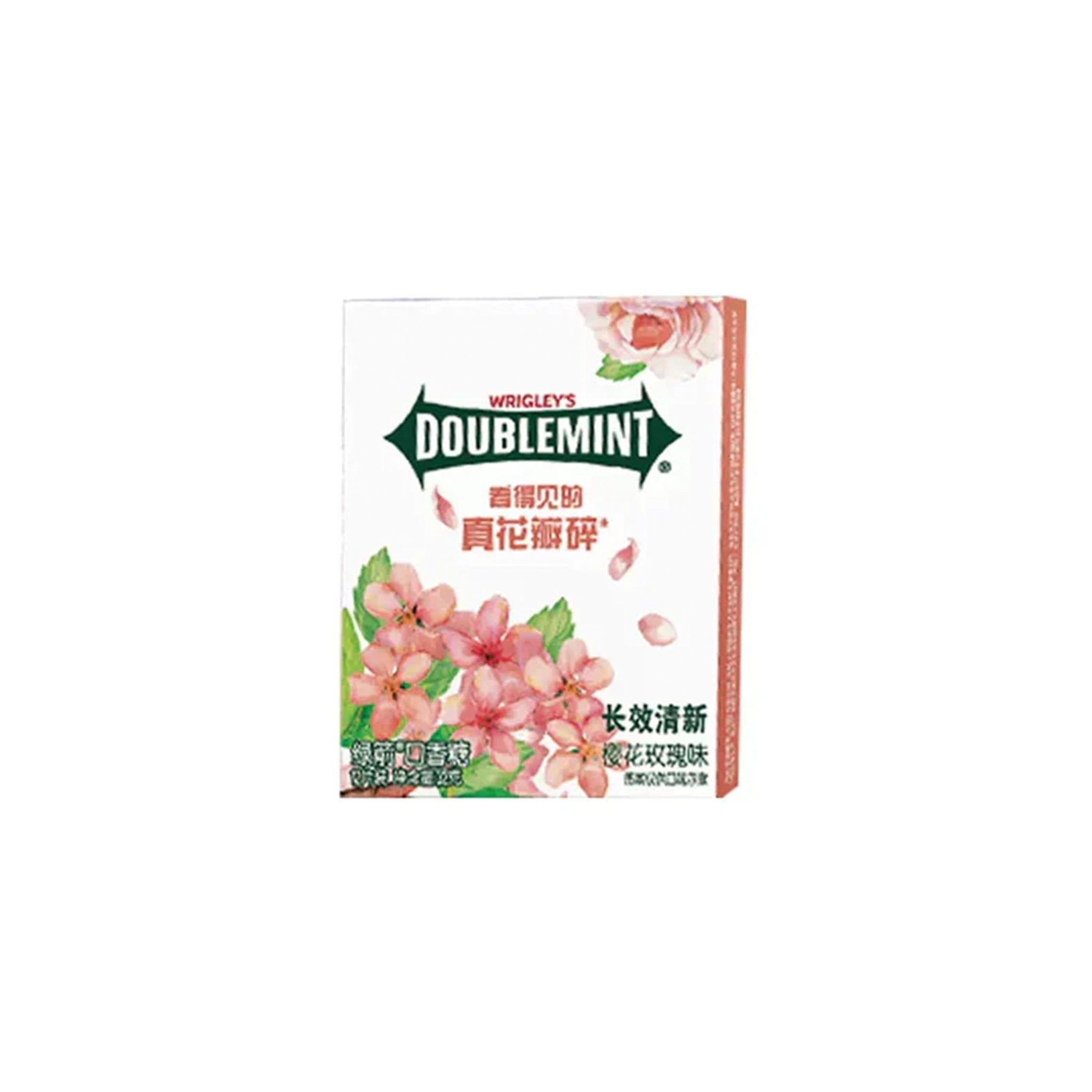 Wrigley Doublemint Sakura Rose Gum – 32g Pack
