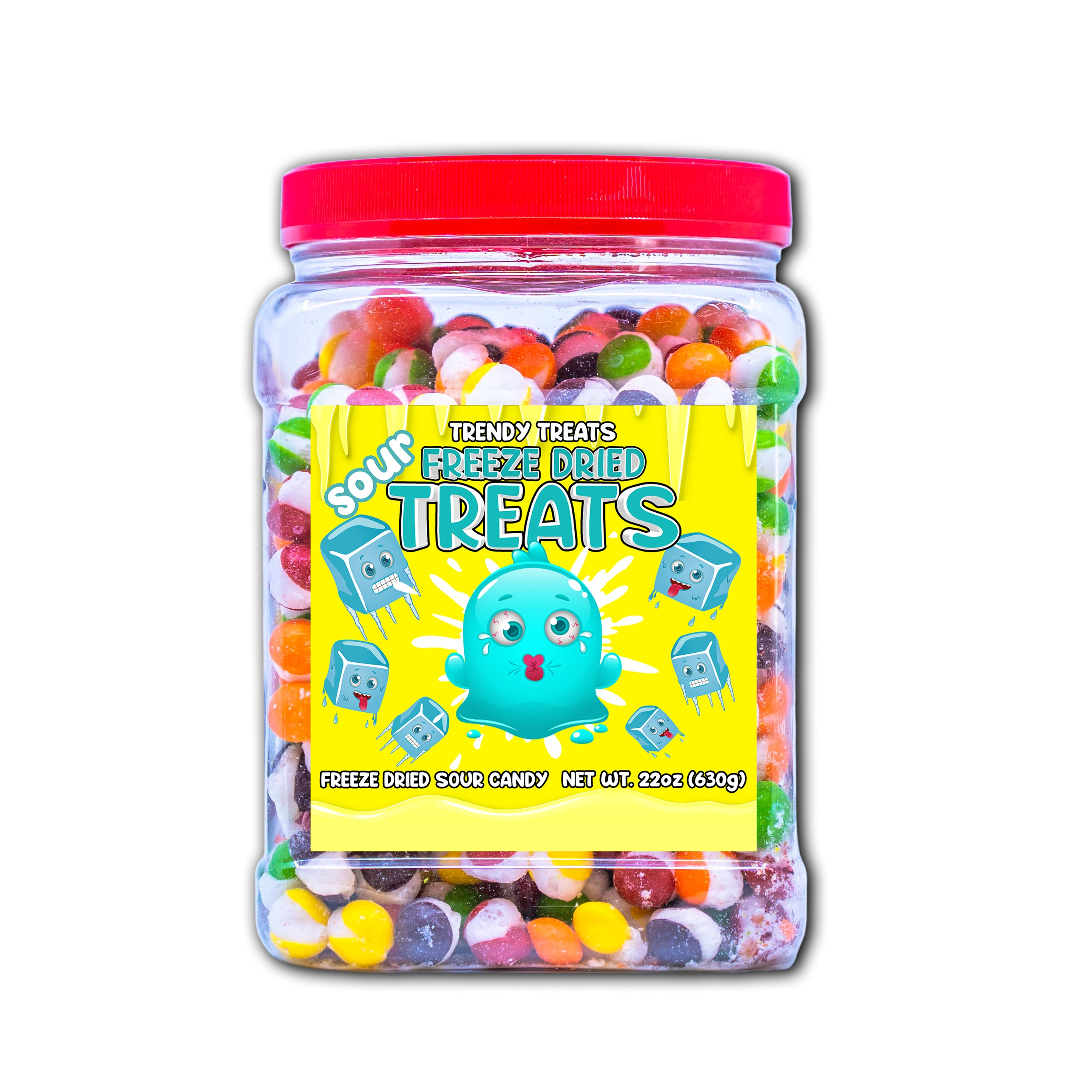 Trendy Treats Freeze Dried Sour Rainbow Candy