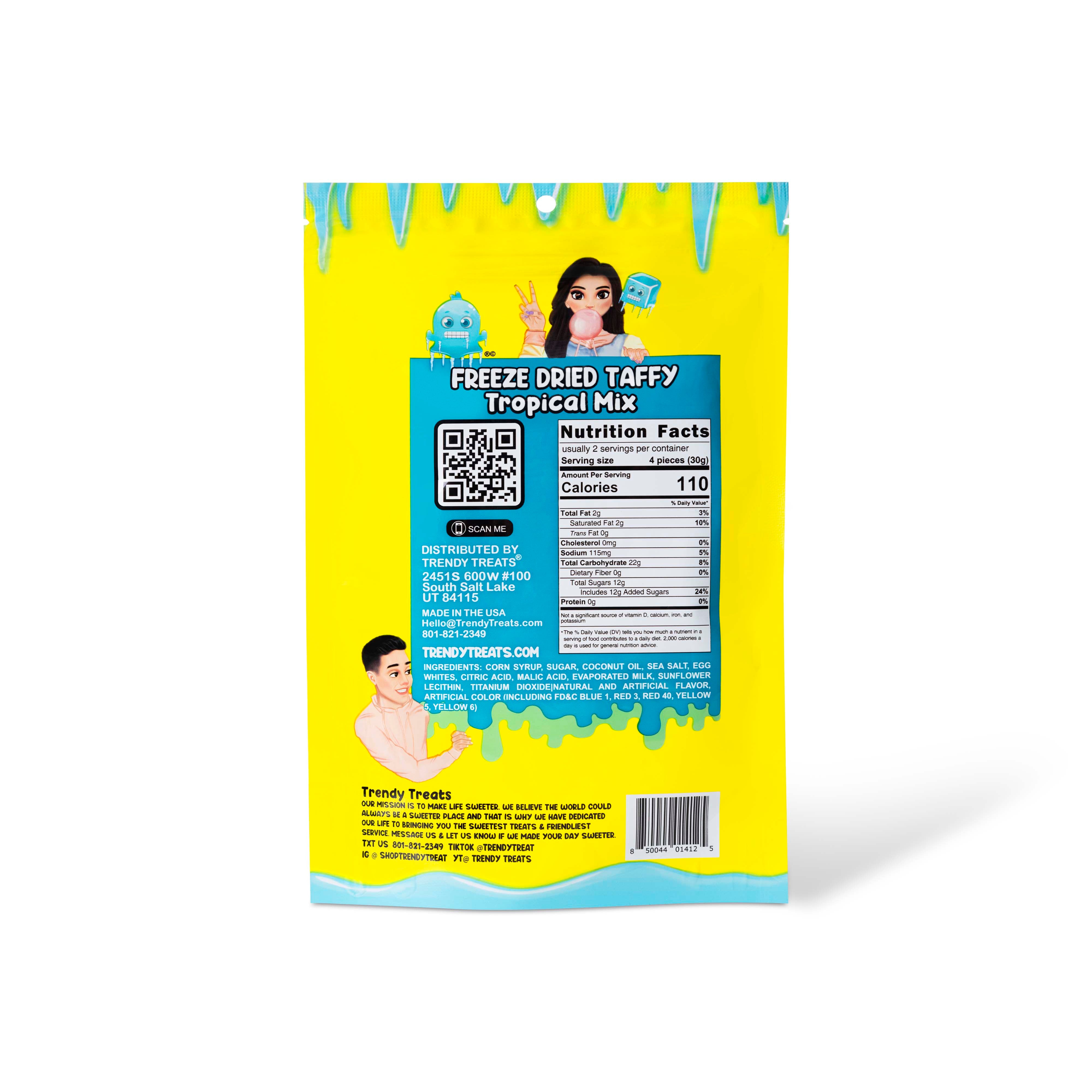 (BIN) Freeze Dried Tropical Mix Taffy