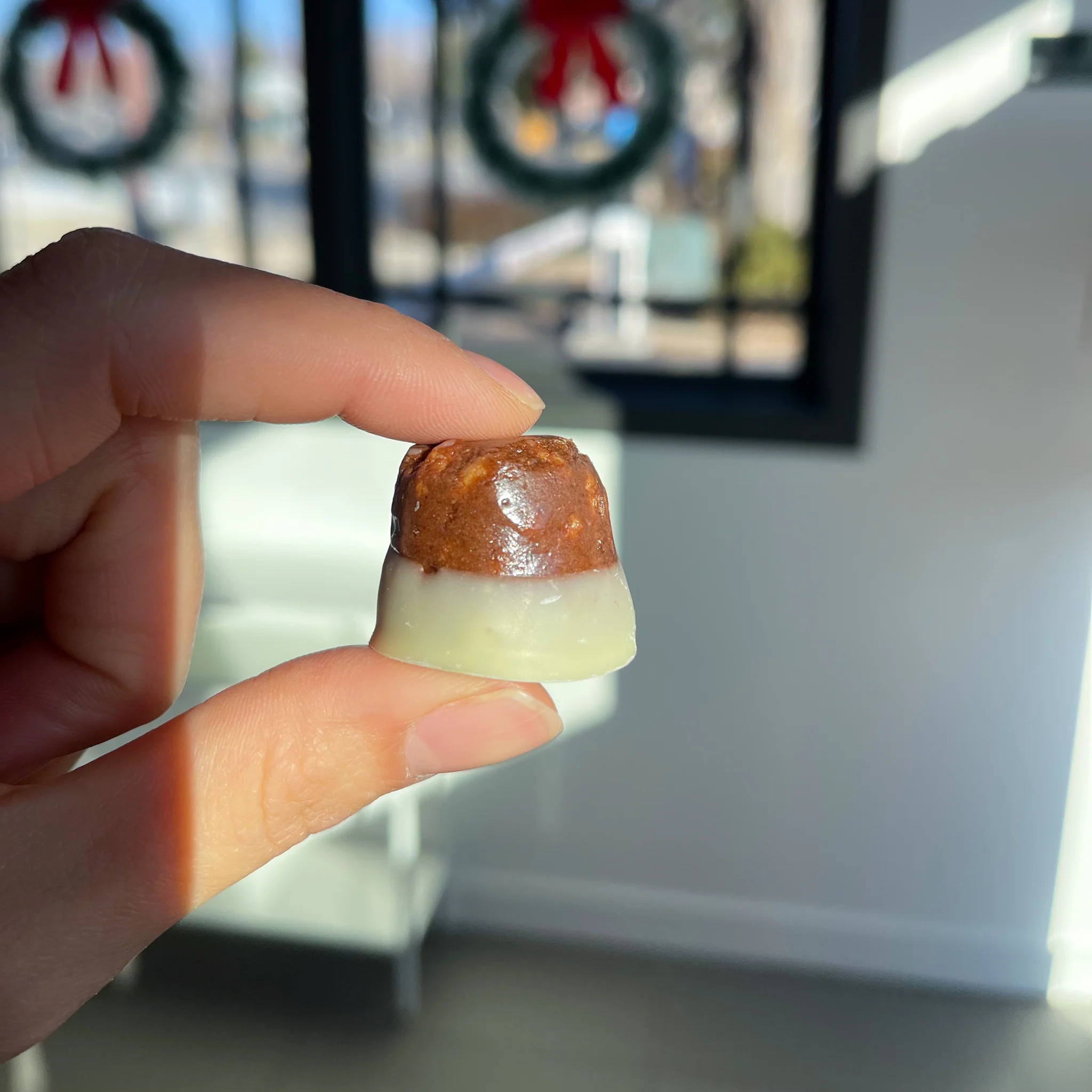 Raw Eddy's Peppermint White Chocolate Bites- 88g