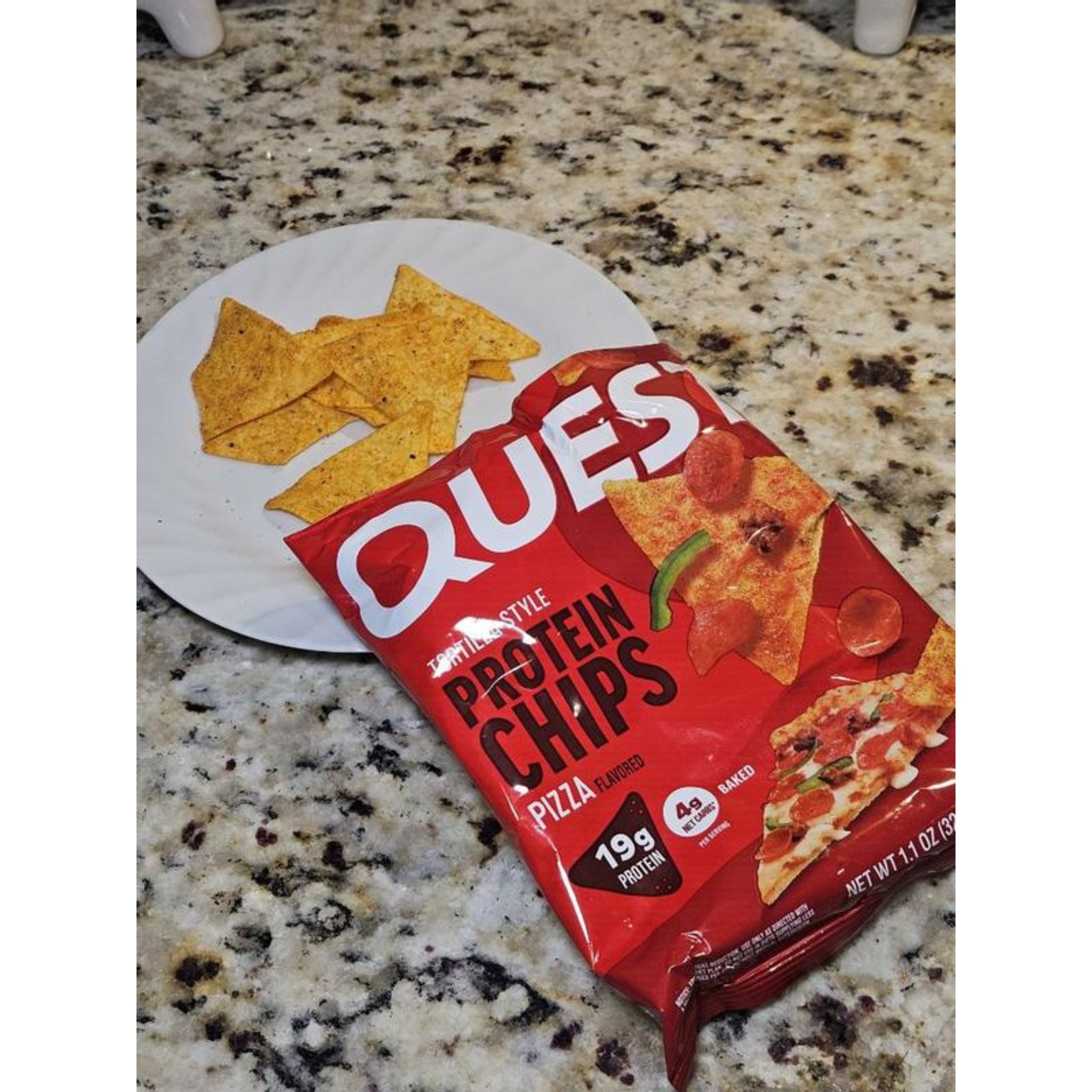 Quest Tortilla Style Protein Chips — Pizza Flavor 1.1oz