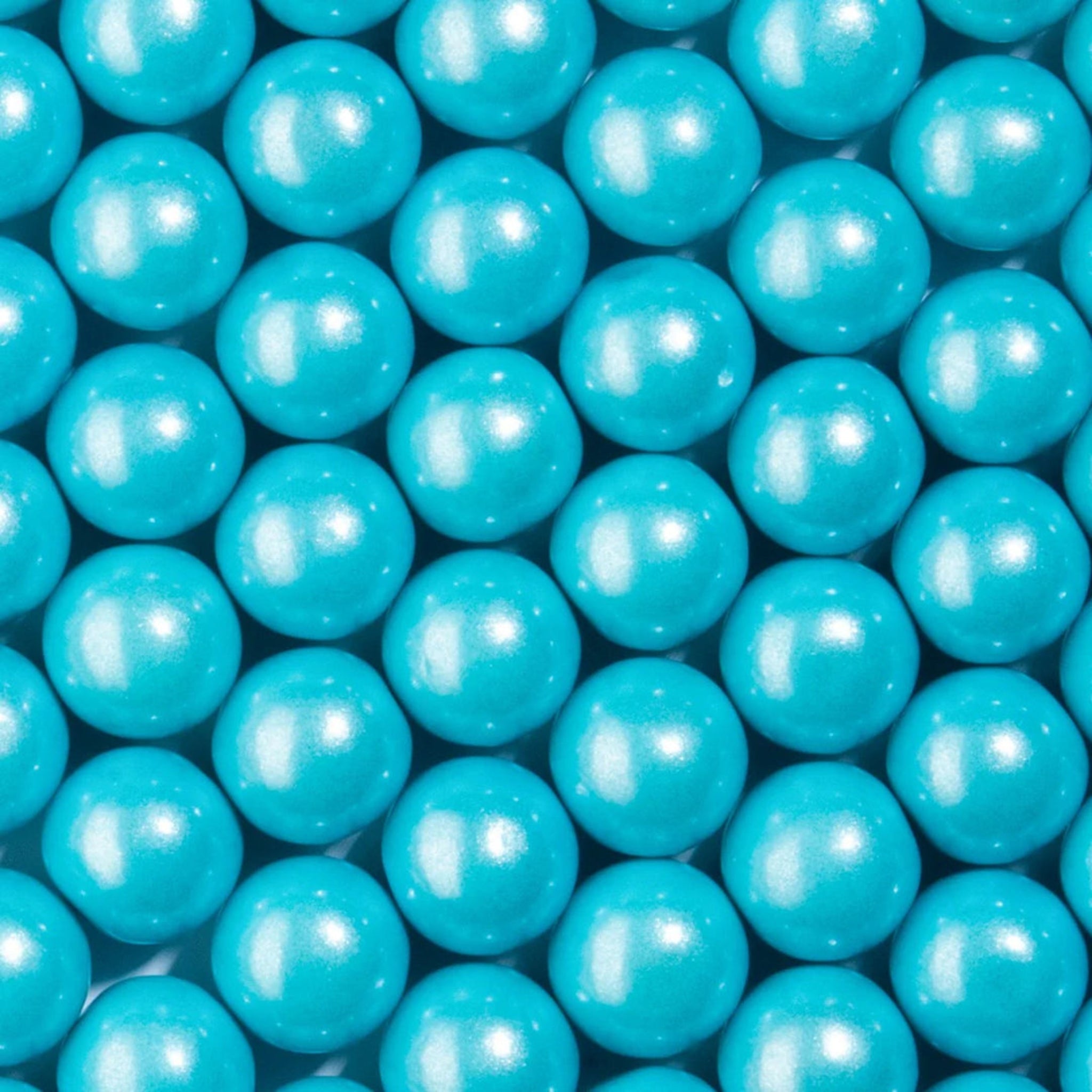 💎💙 Candy Envy 1" Gumball Shimmer Light Blue – 2lb Bag