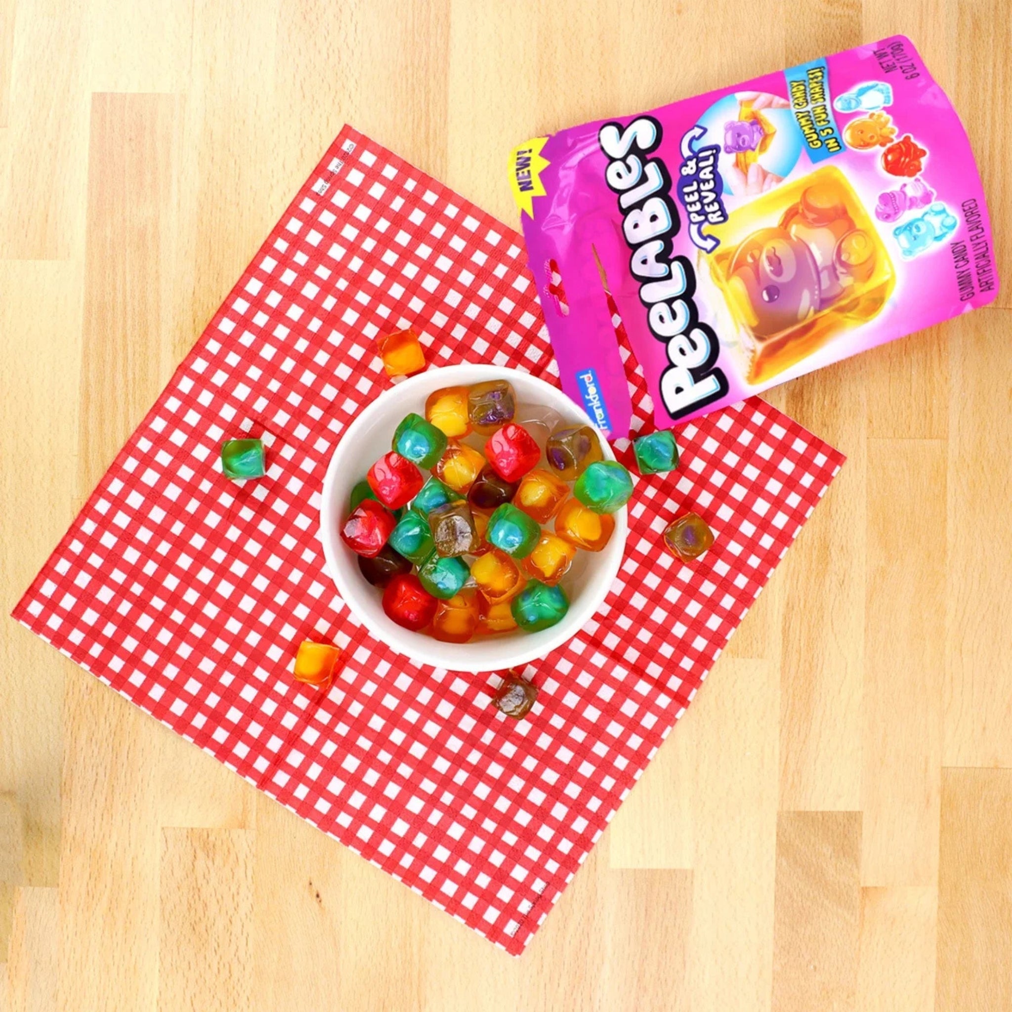 Frankford Peelables Assorted Animal Gummy Candy Bag, 6 oz