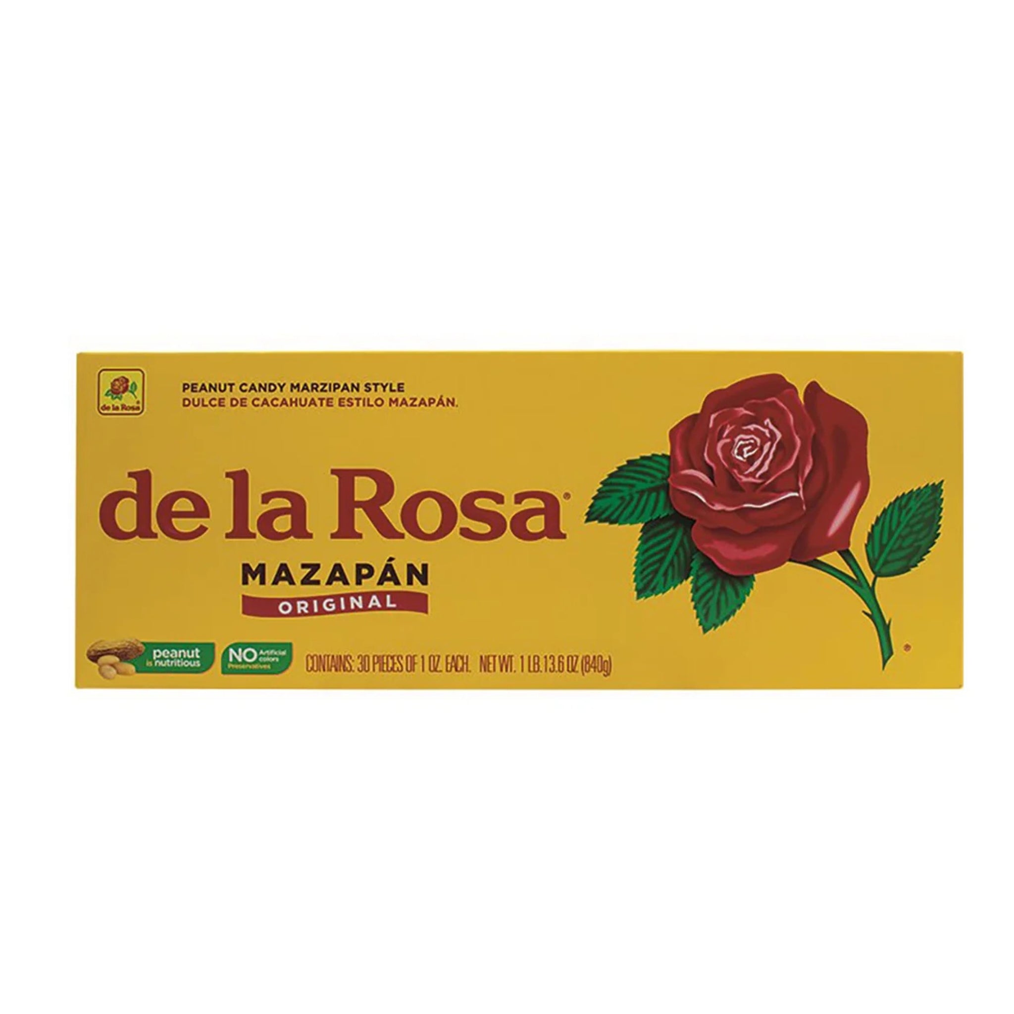 🥜 De La Rosa Mazapán – 30ct Box