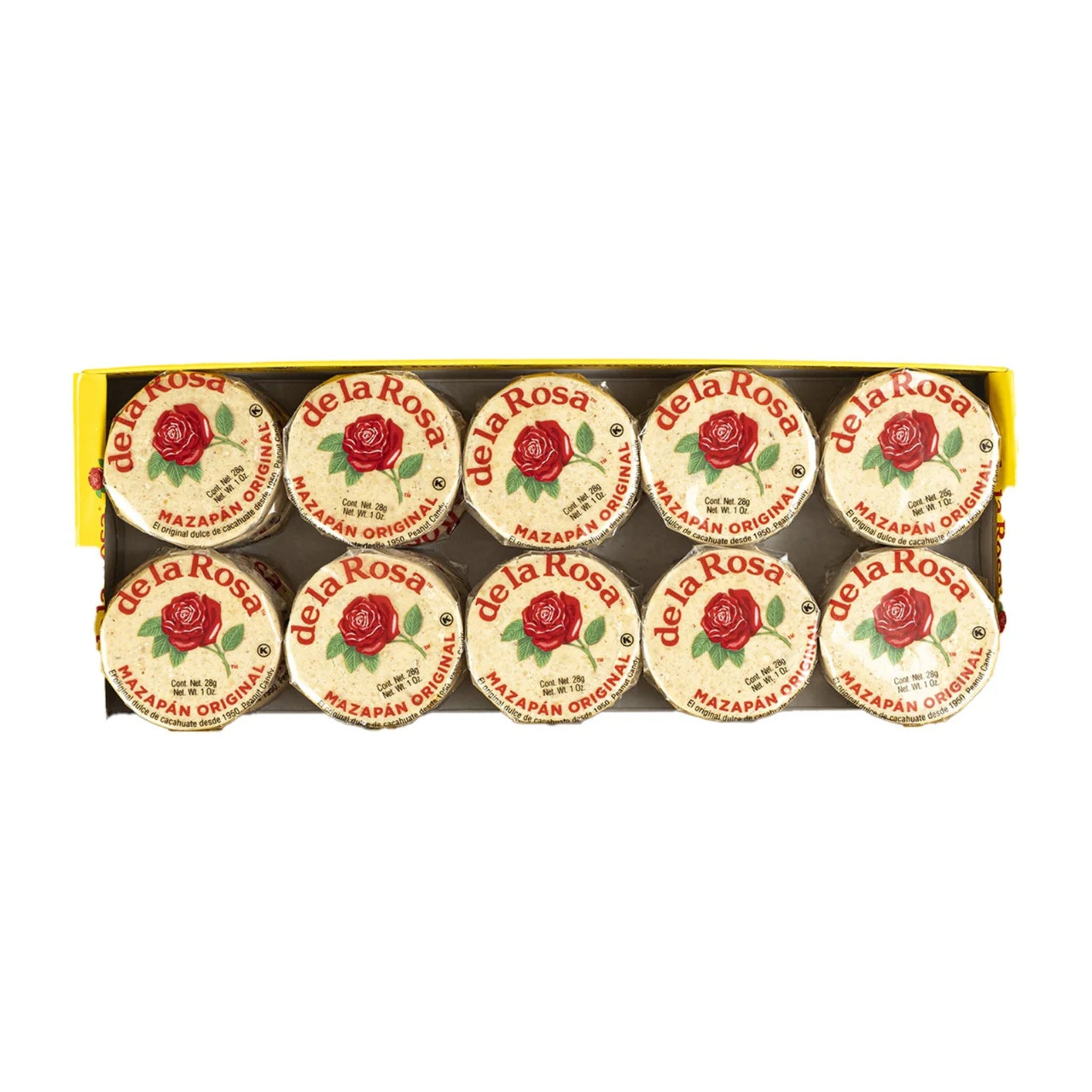 🥜 De La Rosa Mazapán – 30ct Box