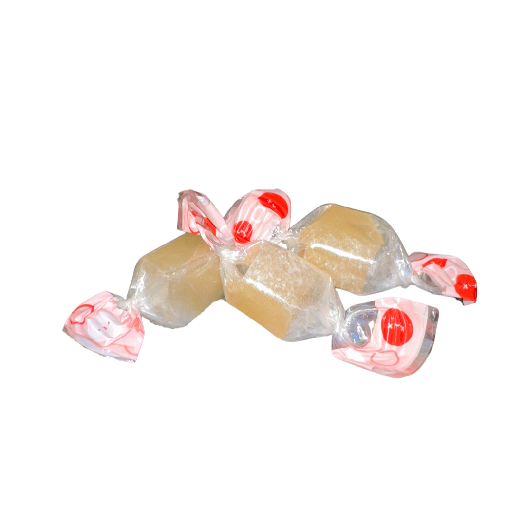 Japanese Peach Rice Candy- Edible wrapper