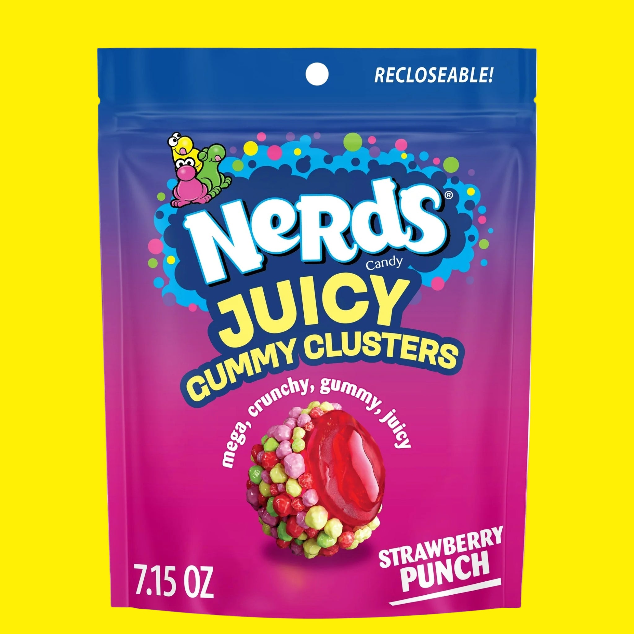 Nerds Juicy Gummy Clusters 7.15 oz bag