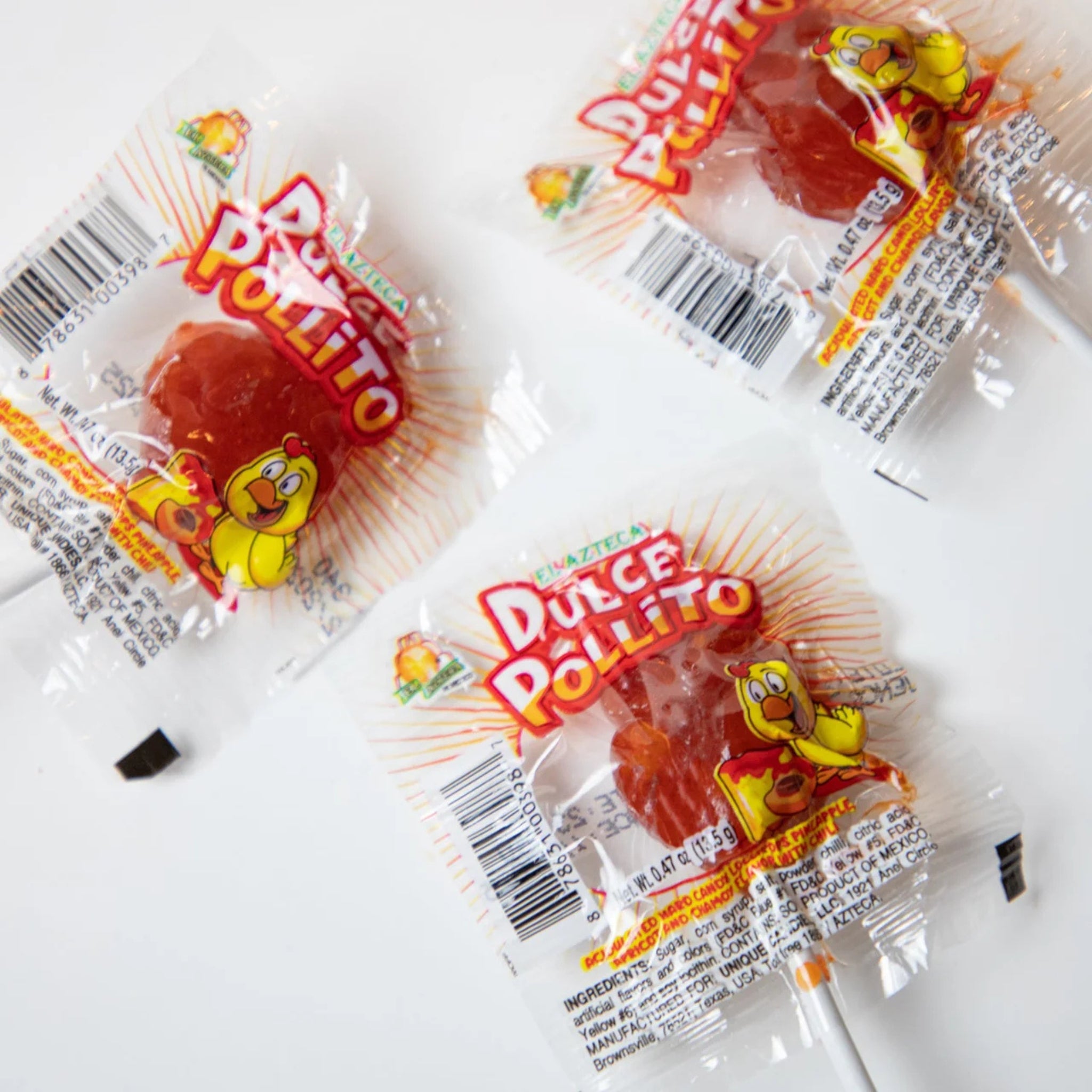 🐣🌶️ Azteca Pollito – 40ct Lollipops