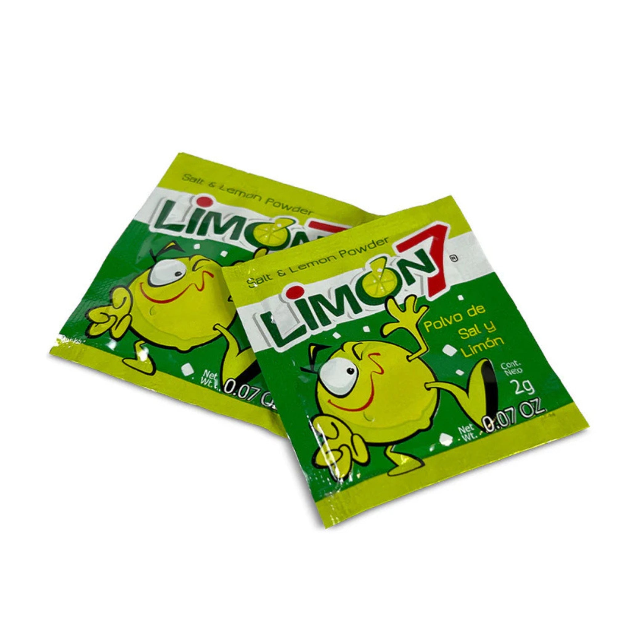 🍋🧂 Dulces Anáhuac Limon 7 Salt & Lemon Powder – 100 individually-wrapped packets