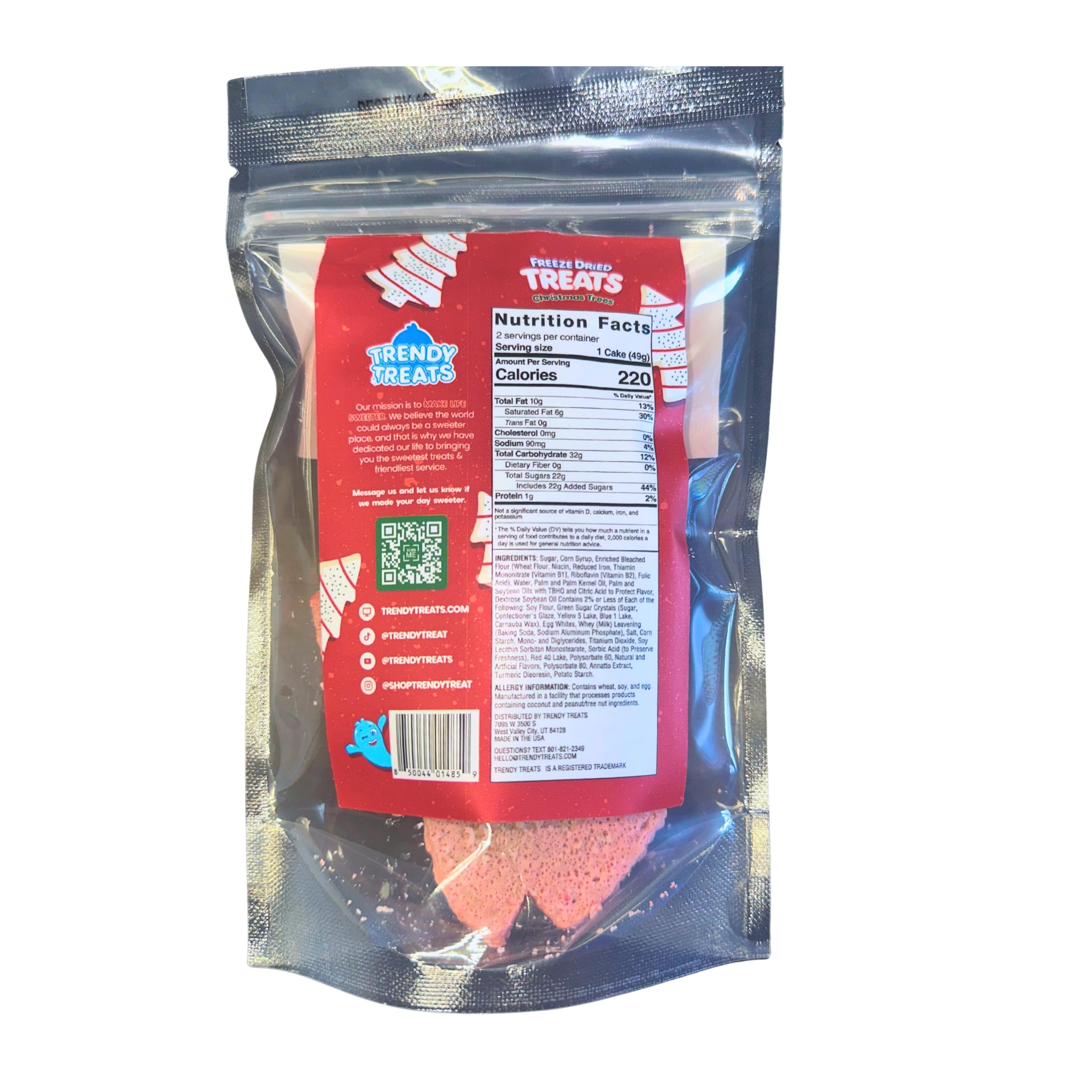 Freeze Dried Christmas Tree Cakes- 3.45 oz