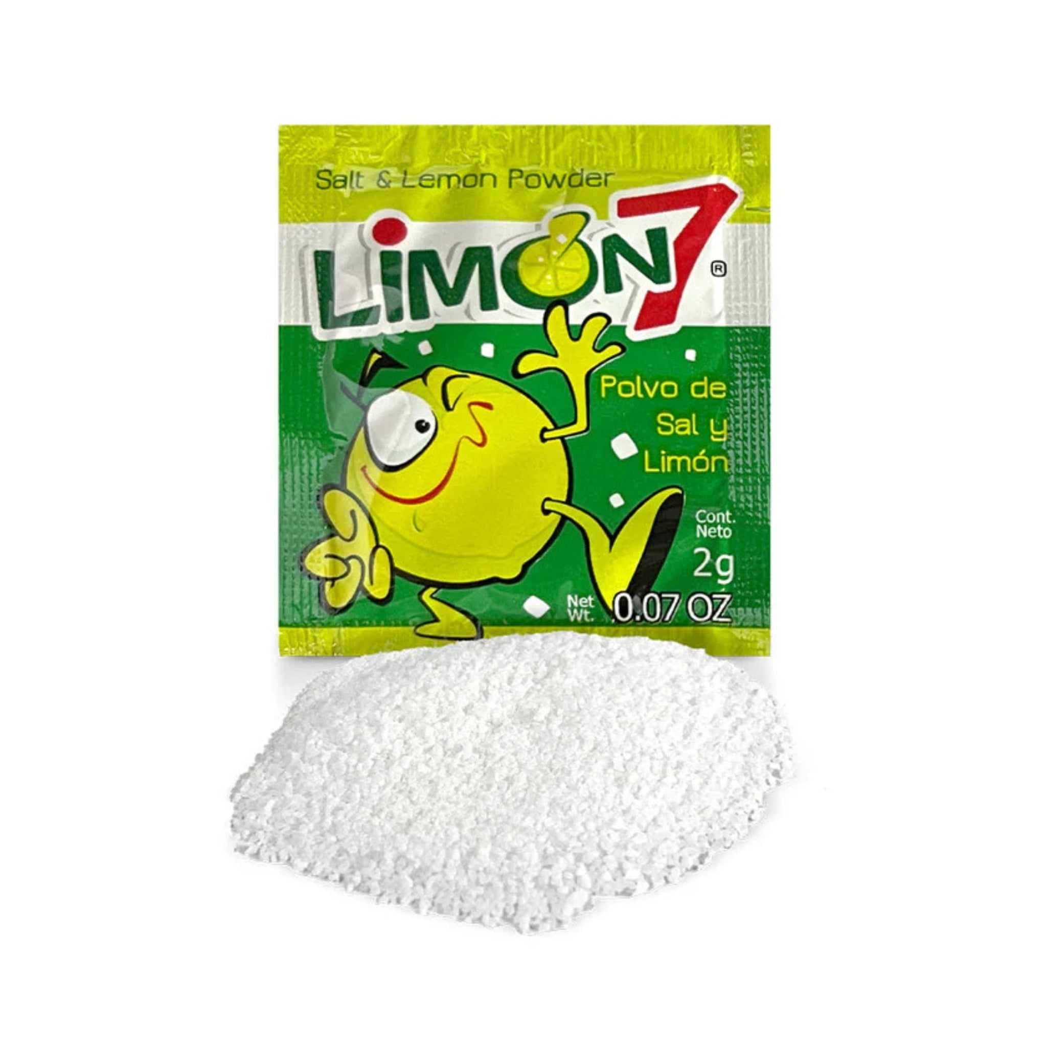 🍋🧂 Dulces Anáhuac Limon 7 Salt & Lemon Powder – 100 individually-wrapped packets