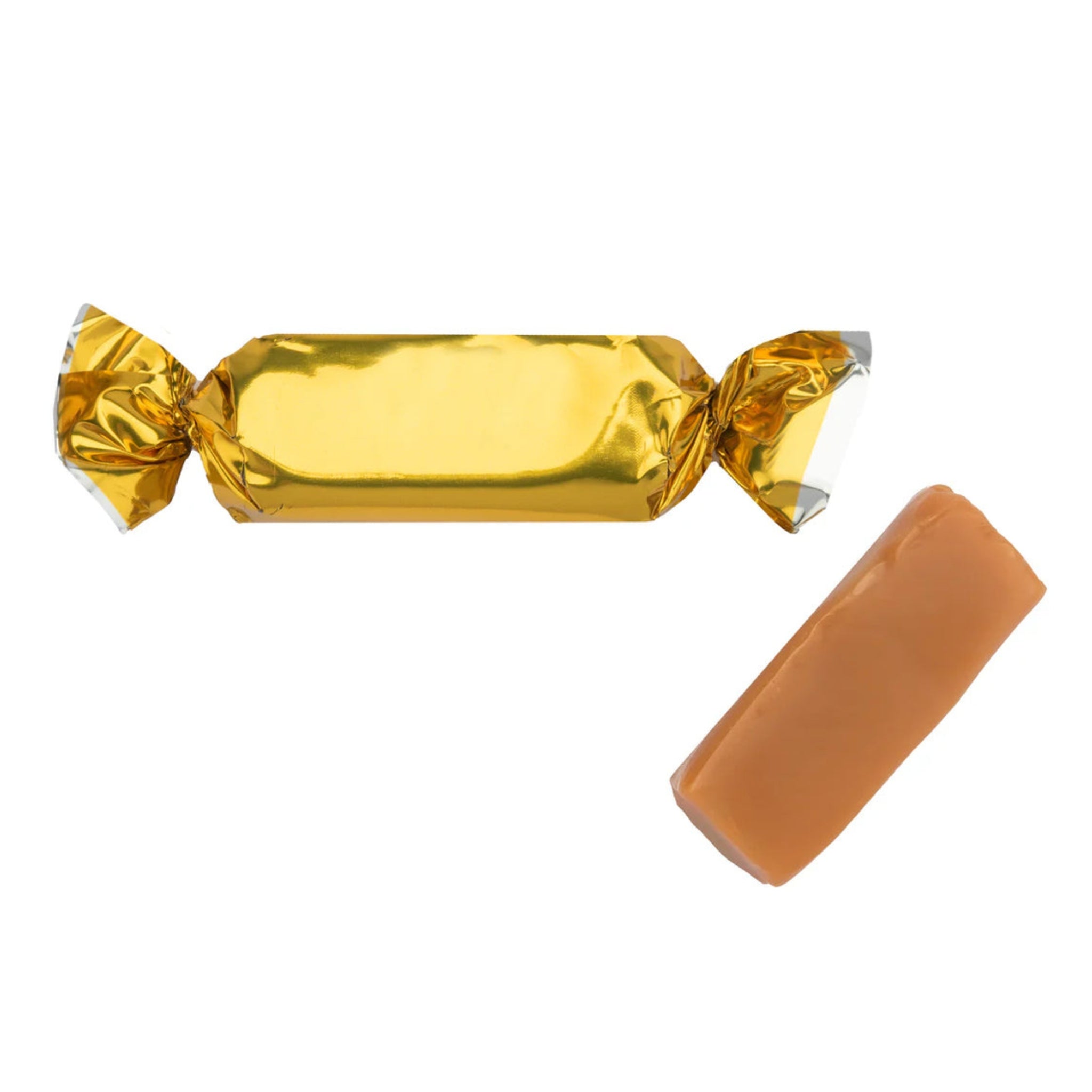 ✨🍬 Candy Envy Caramel Foil Gold – 2lb Bag