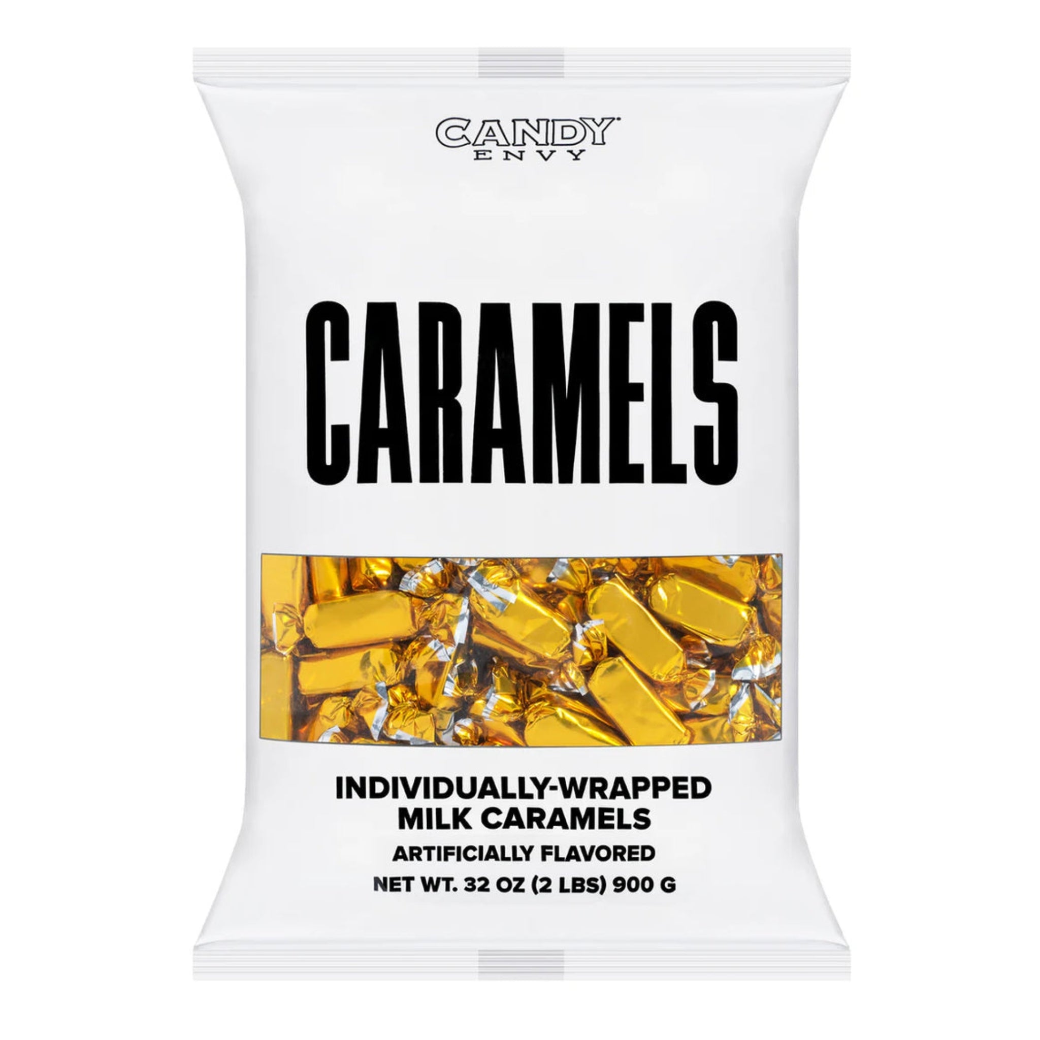 ✨🍬 Candy Envy Caramel Foil Gold – 2lb Bag