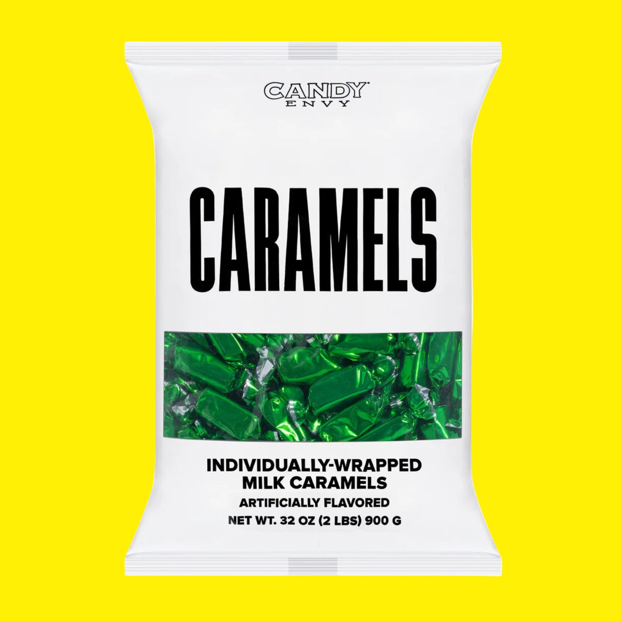 ✨ Candy Envy Caramel Foil Green – 2lb Bag