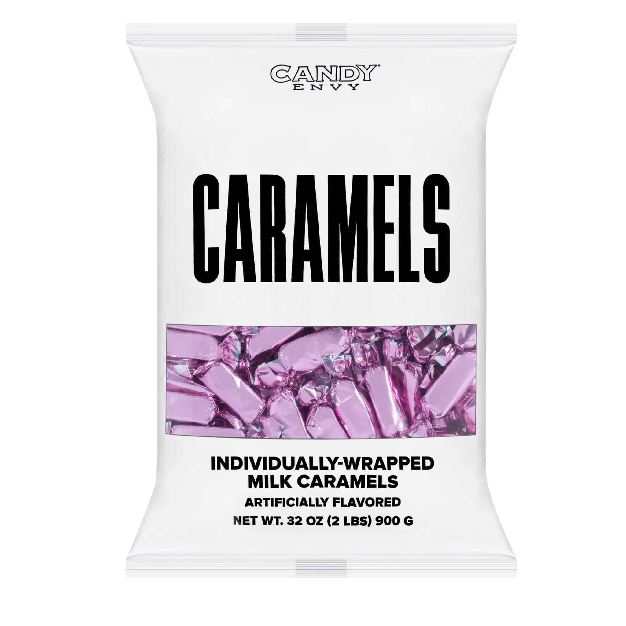 💗✨ Candy Envy Caramel Foil Light Pink – 2lb Bag